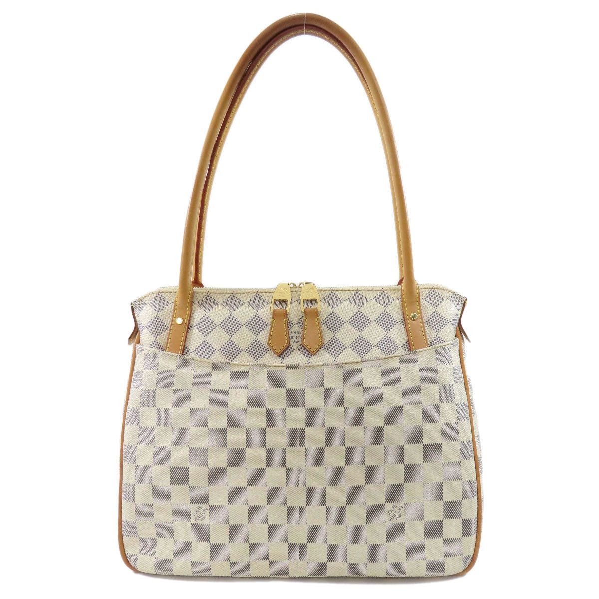 Louis Vuitton Figeri Damier Azur Tote Bag Damier Canvas