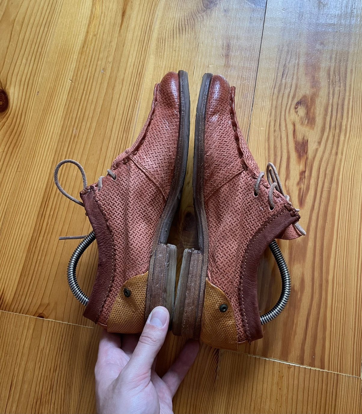 A.S.98 A.S.98 Leather Boat Reddish Brown Loafers Air Step Size US 8 / EU 41 - 8 Thumbnail