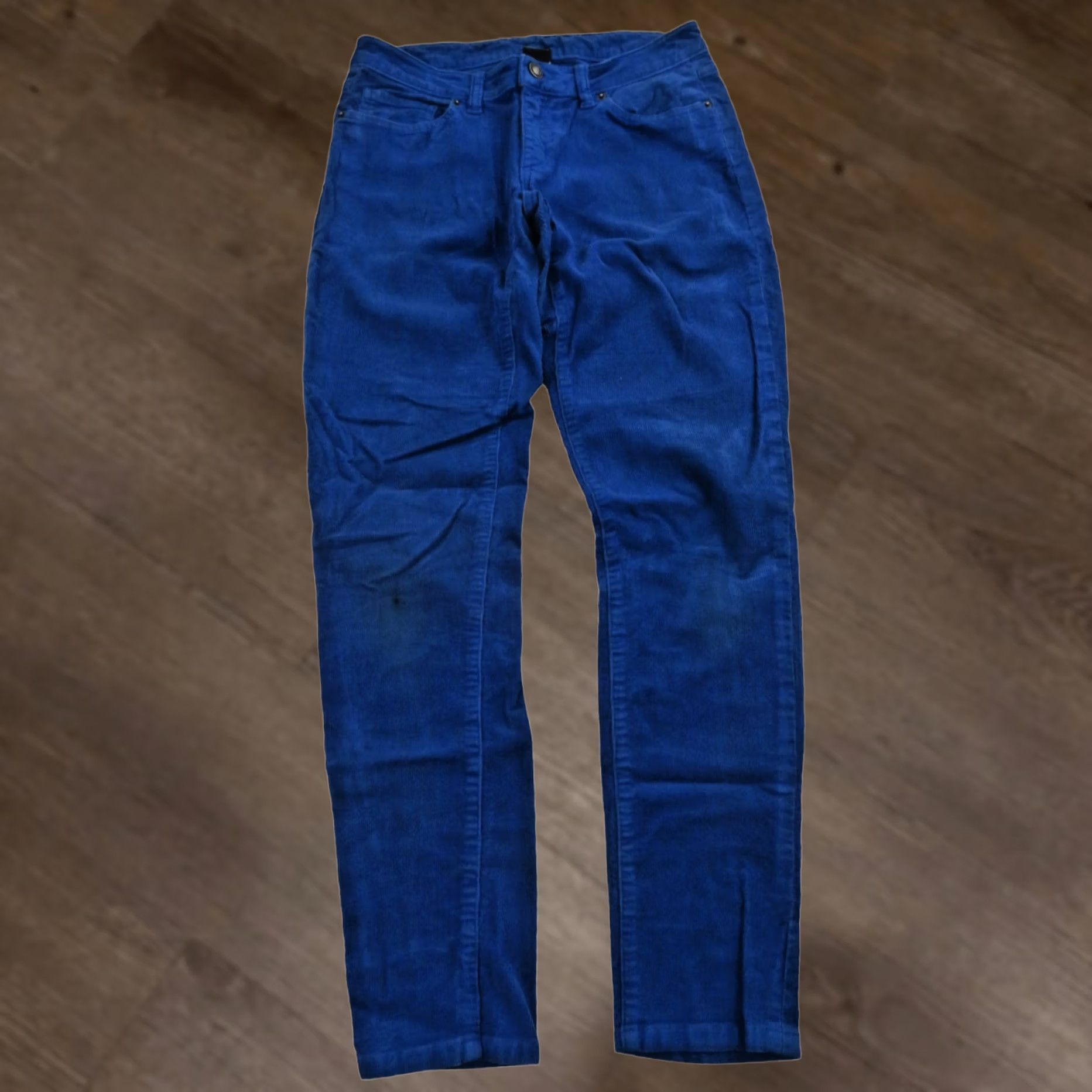 Patagonia VINTAGE Patagonia Slim Fit Corduroy Pants Womens 26 28 Blue Slimming Tiny 90s Y2K Retro Jeans Patrick? Size 26" / US 2 / IT 38 - 1 Thumbnail