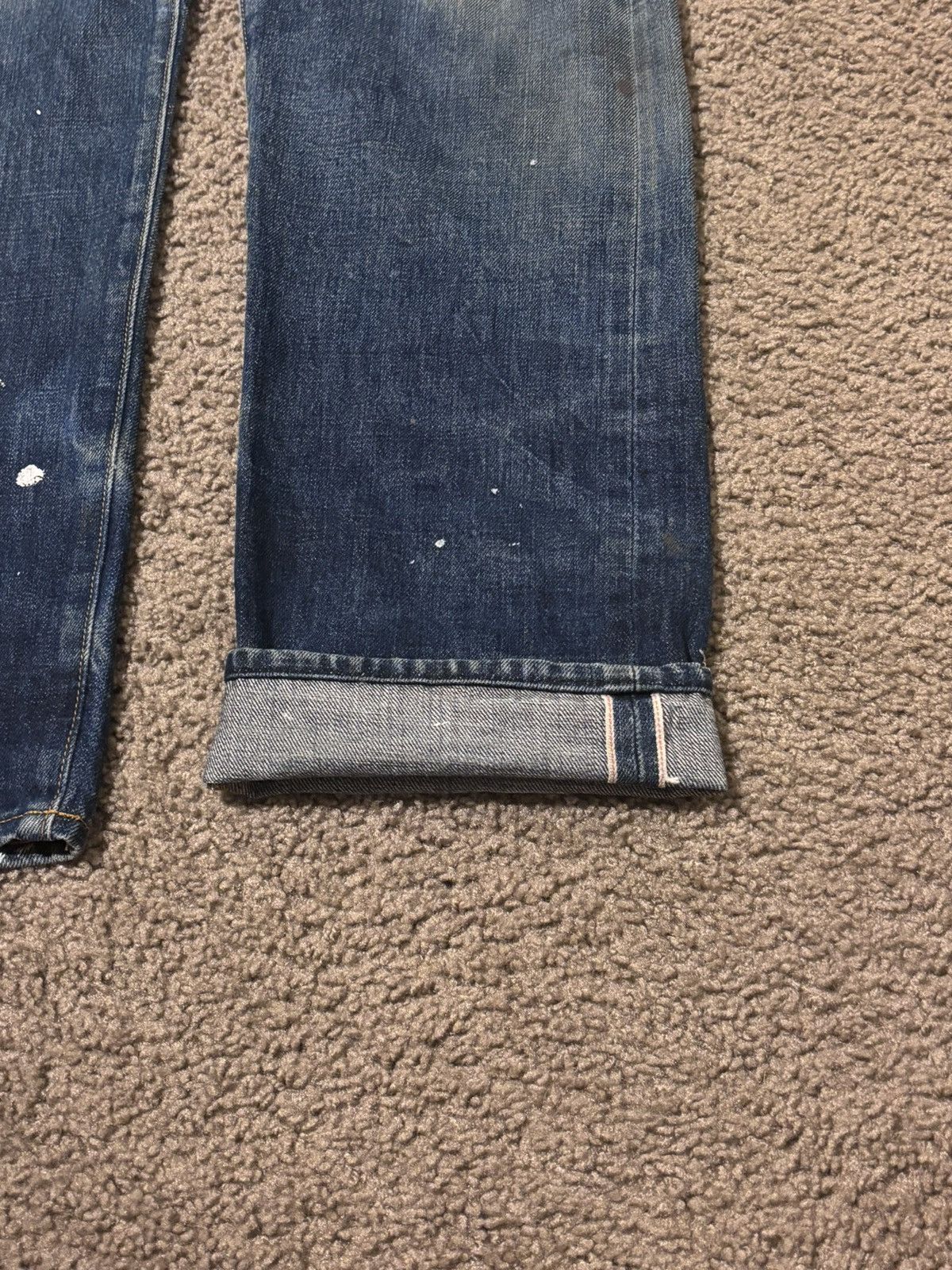Supreme 2018 Painted Supreme Selvedge Denim 14oz Size US 34 / EU 50 - 4 Thumbnail