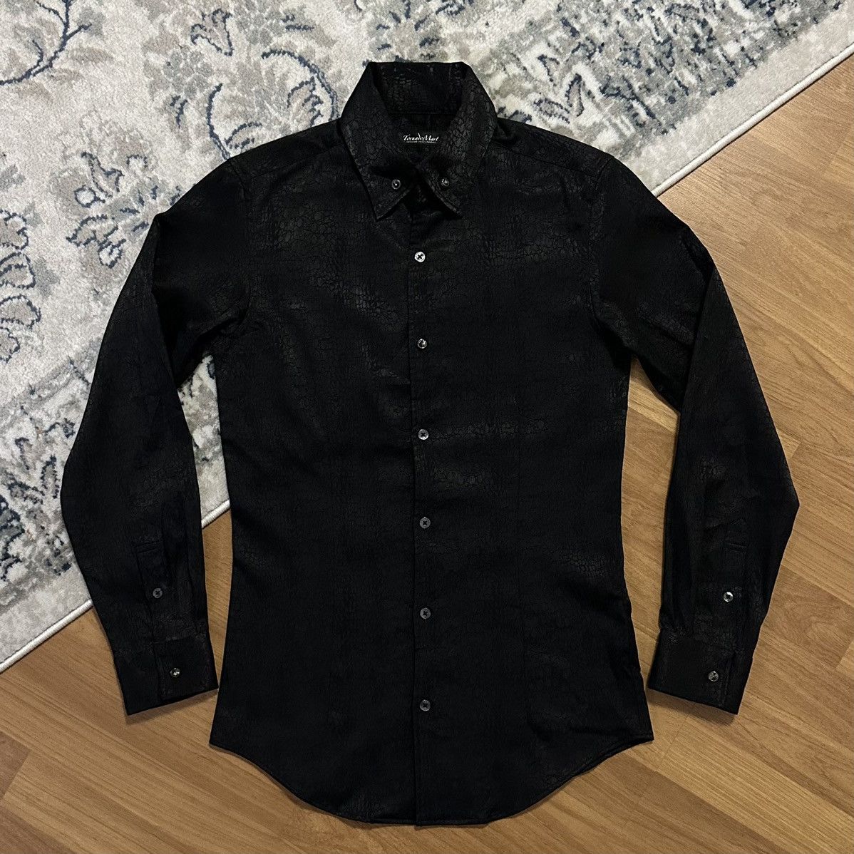 Tornado Mart Tornado Mart Snake Skins Button Up Longsleeve Shirts Size L / US 10 / IT 46 - 1 Thumbnail