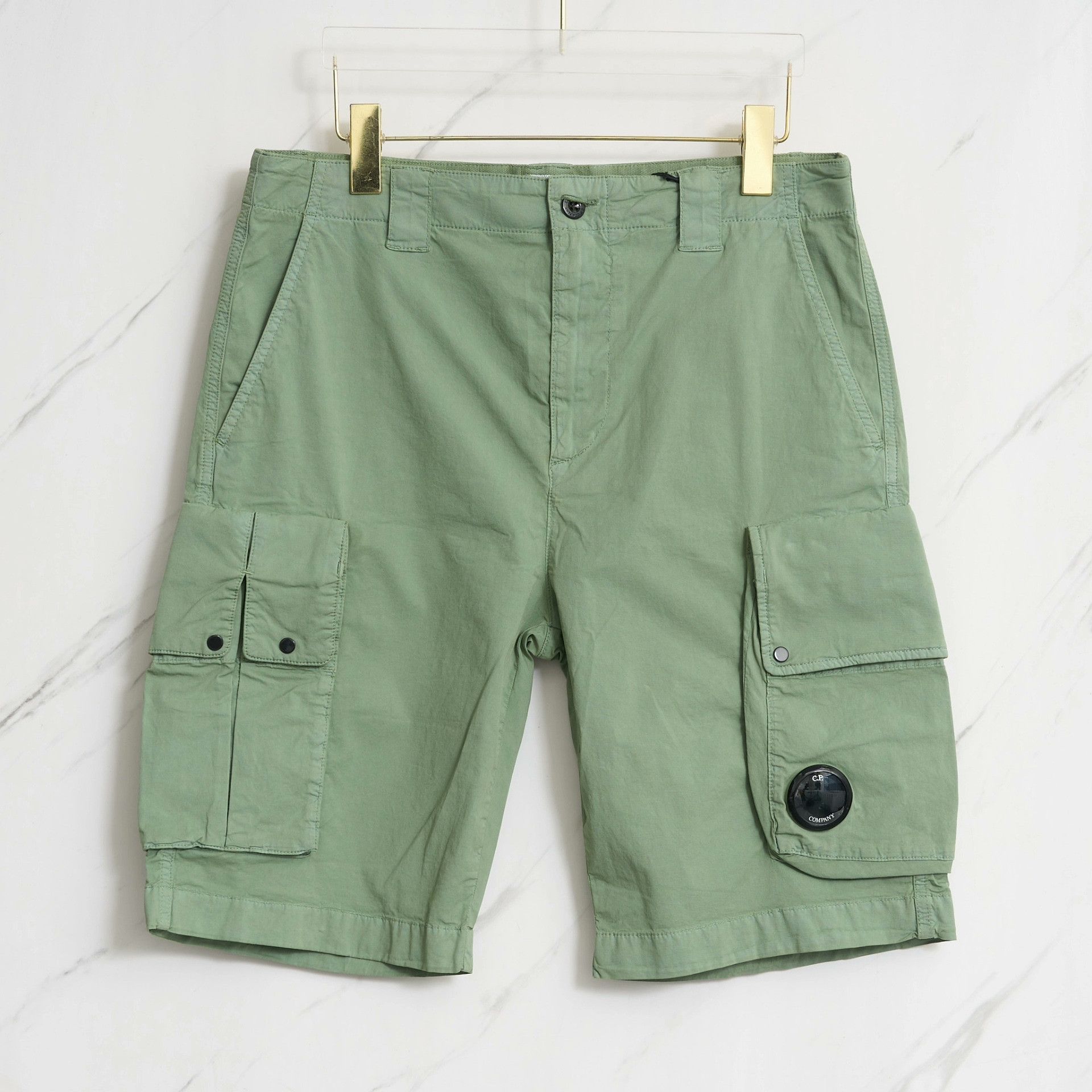 C.P. Company C.P. Company Neutral Cargo Pocket Shorts Size US 34 / EU 50 - 1 Thumbnail