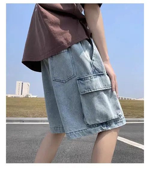 Japanese Brand Kuroda x Maya Street Vintage Loose Fit Denim Shorts Size US 30 / EU 46 - 4 Thumbnail