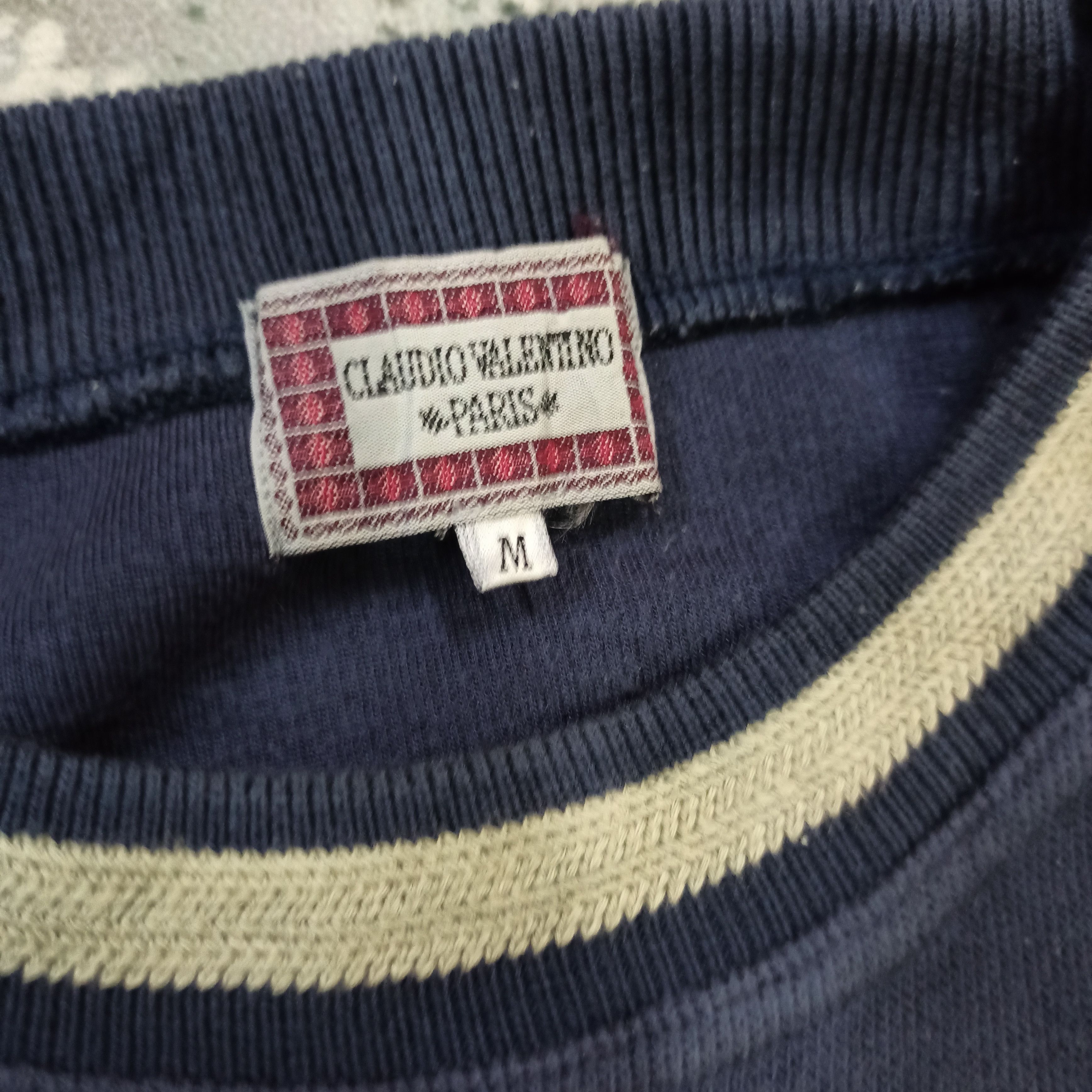 Valentino Vintage Claudio Valentino Paris Sweatshirt Size US M / EU 48-50 / 2 - 6 Thumbnail