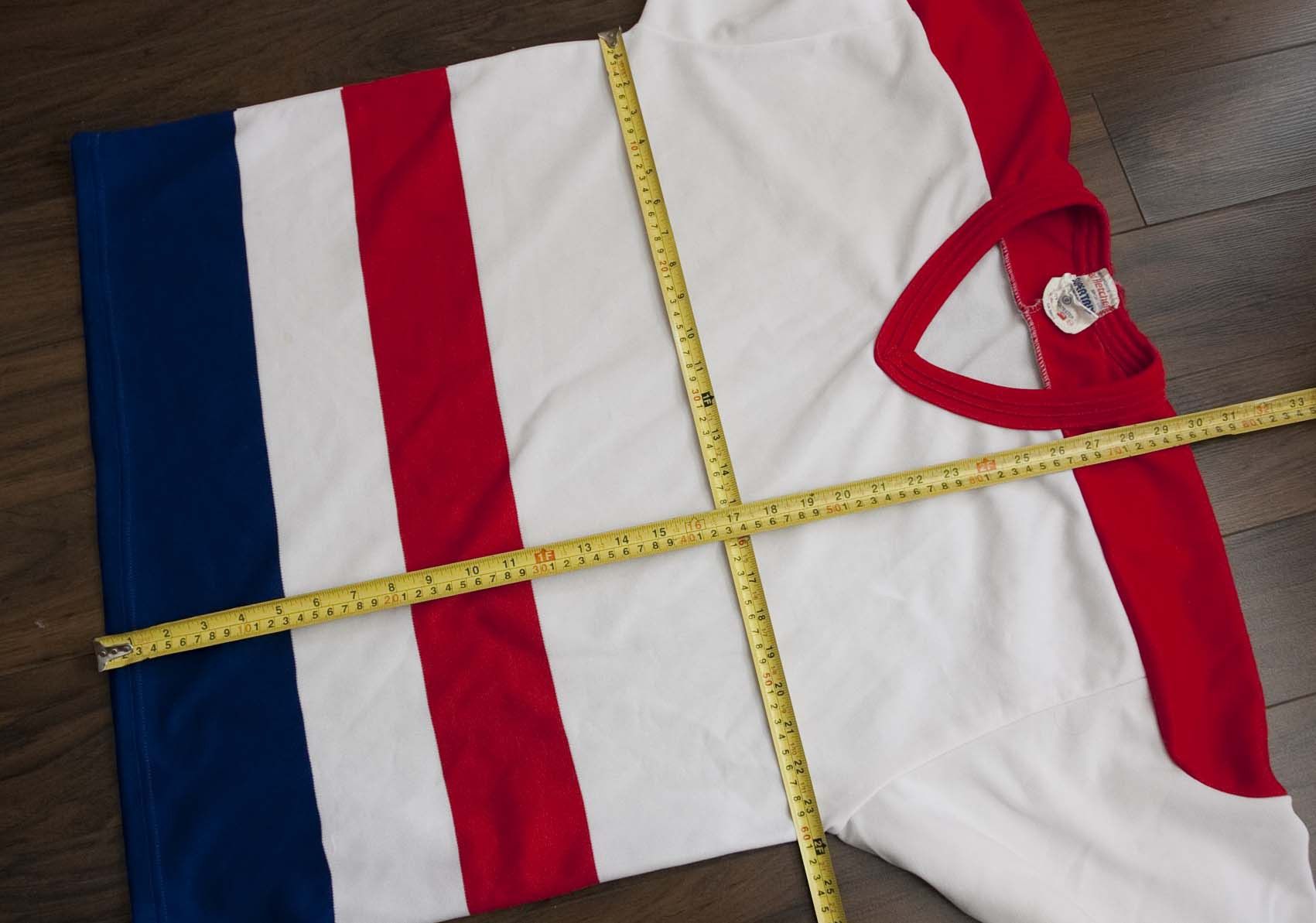 Vintage Ted Fletcher Hockey Jersey Size XL Vintage Supertrix Blank Size US XL / EU 56 / 4 - 7 Thumbnail
