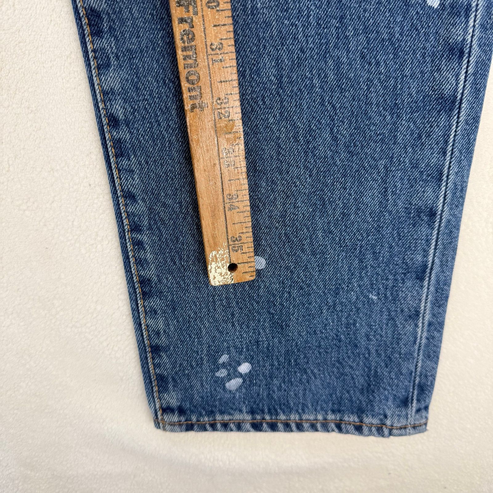 Levi's LEVI'S 501 '93 STYLE MEN'S 31X32 PAINT SPLATTERED Size US 31 - 4 Thumbnail