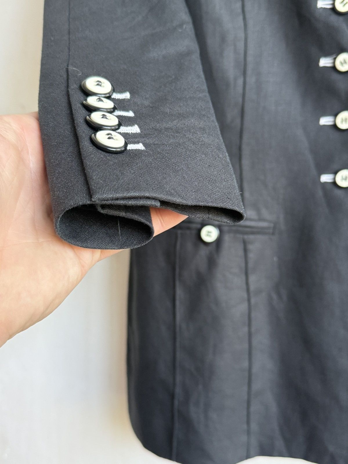 Fendi Vintage Fendi Black Buttons up linen blazer Size M / US 6-8 / IT 42-44 - 7 Thumbnail