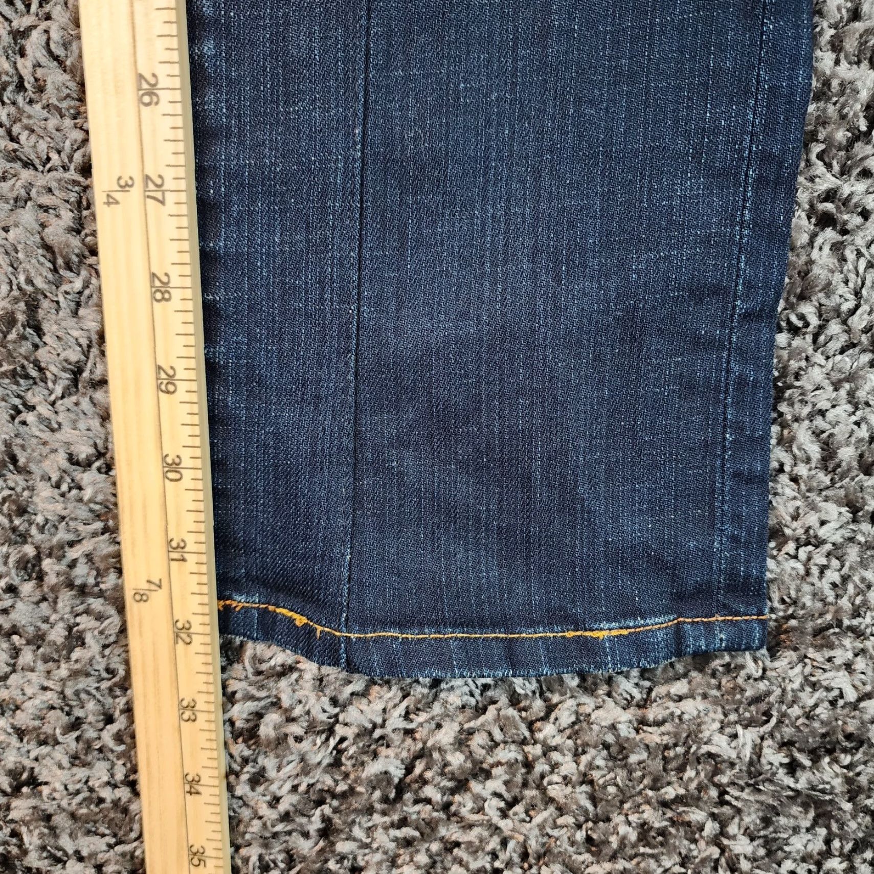 Lucky Brand LUCKY BRAND Womens Straight Dark Wash Blue Jeans Size 8 Regular Size 30" / US 8 / IT 44 - 5 Thumbnail