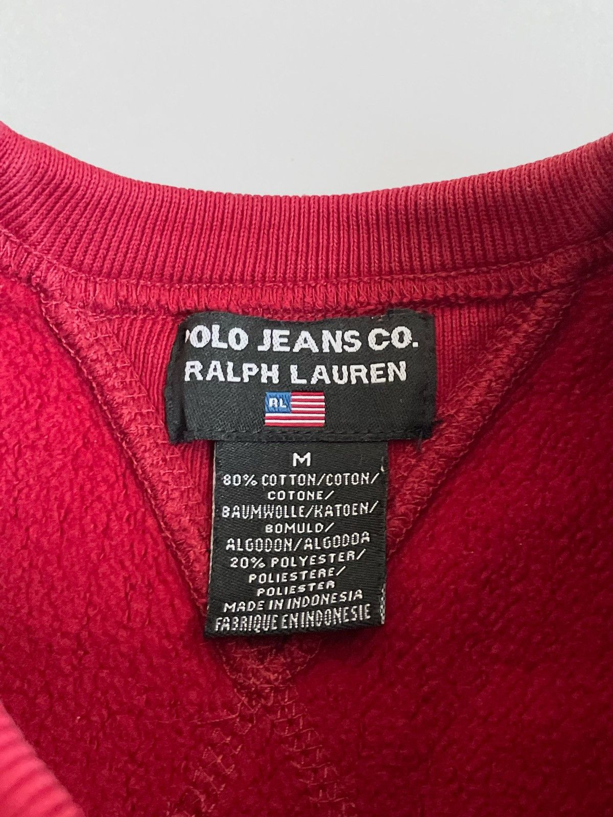 Polo Ralph Lauren × Vintage Vintage Ralph Lauren Polo Jean sweatshirt 2000s Size US M / EU 48-50 / 2 - 5 Thumbnail