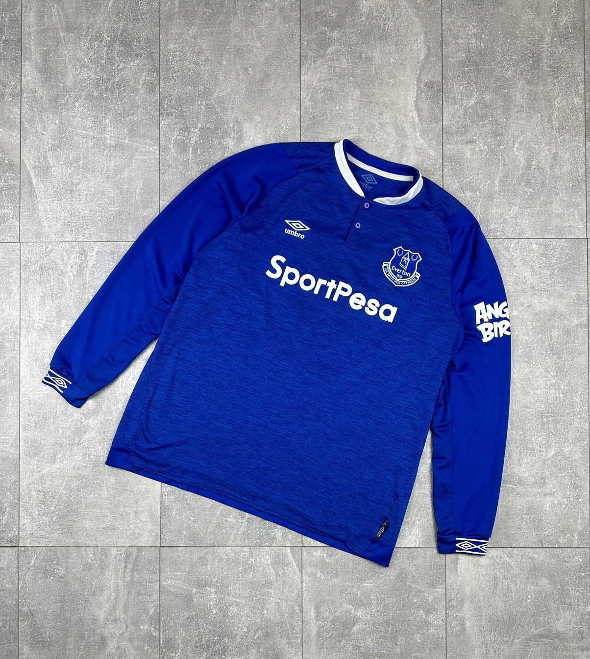 Umbro Umbro Everton 2018/19 Home Long Sleeve #19 Niasse Jersey Size US XXL / EU 58 / 5 - 1 Thumbnail