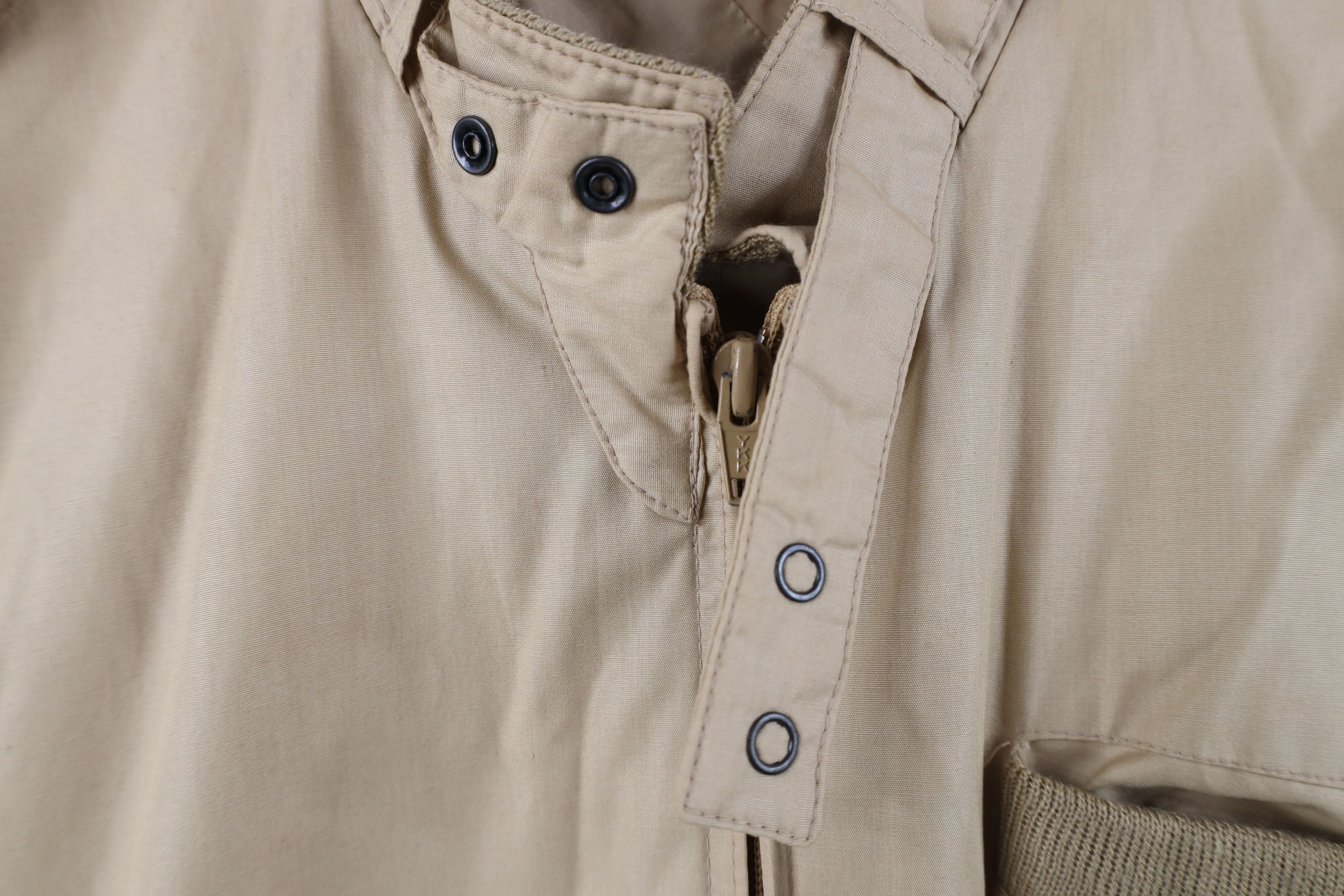 Vintage Vintage 70s 80s Streetwear Cafe Racer Bomber Jacket Beige Size US L / EU 52-54 / 3 - 7 Thumbnail
