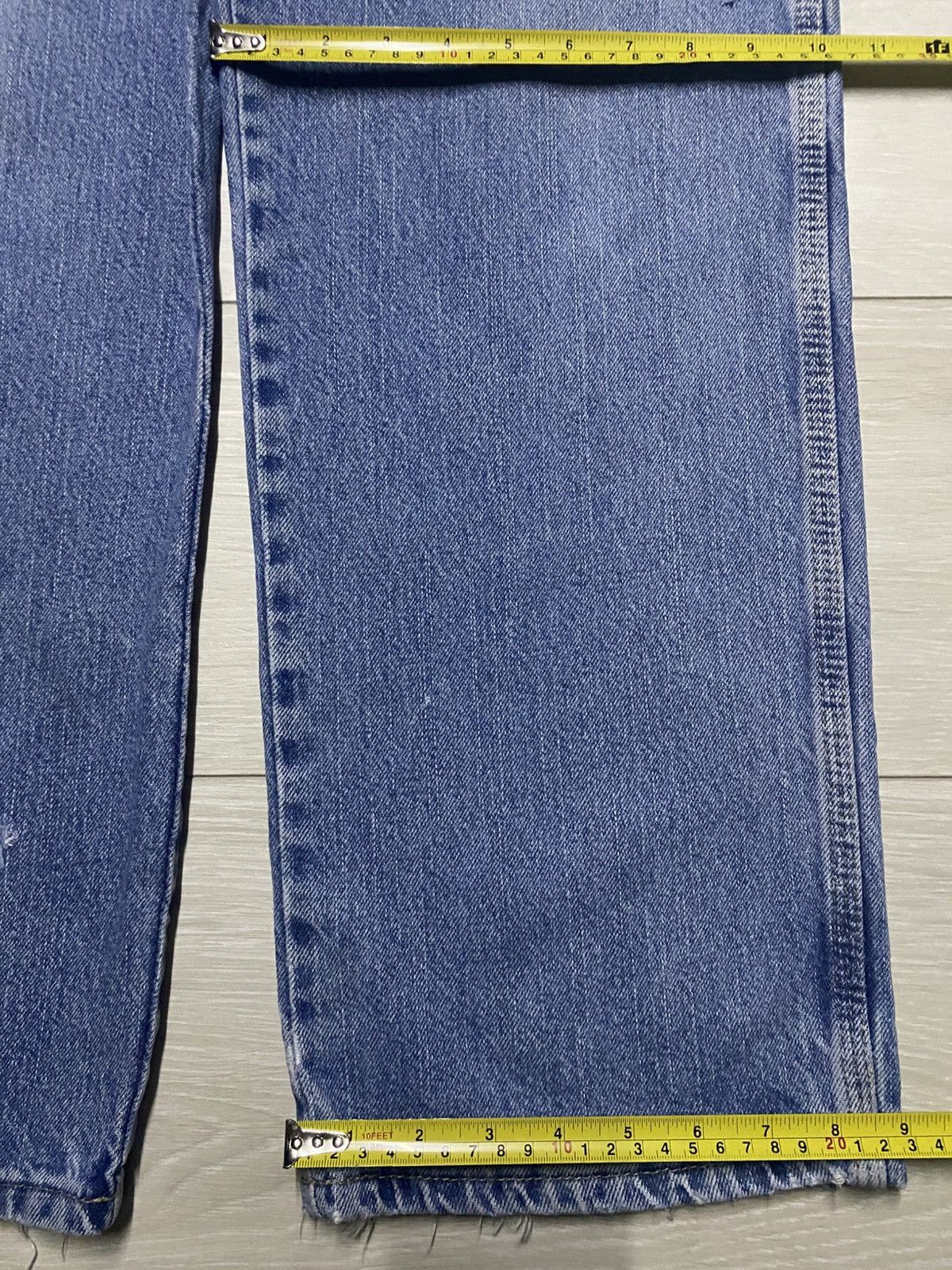 Dickies Vintage Dickies Carpenter Light Wash Baggy Jeans Size US 35 - 16 Thumbnail