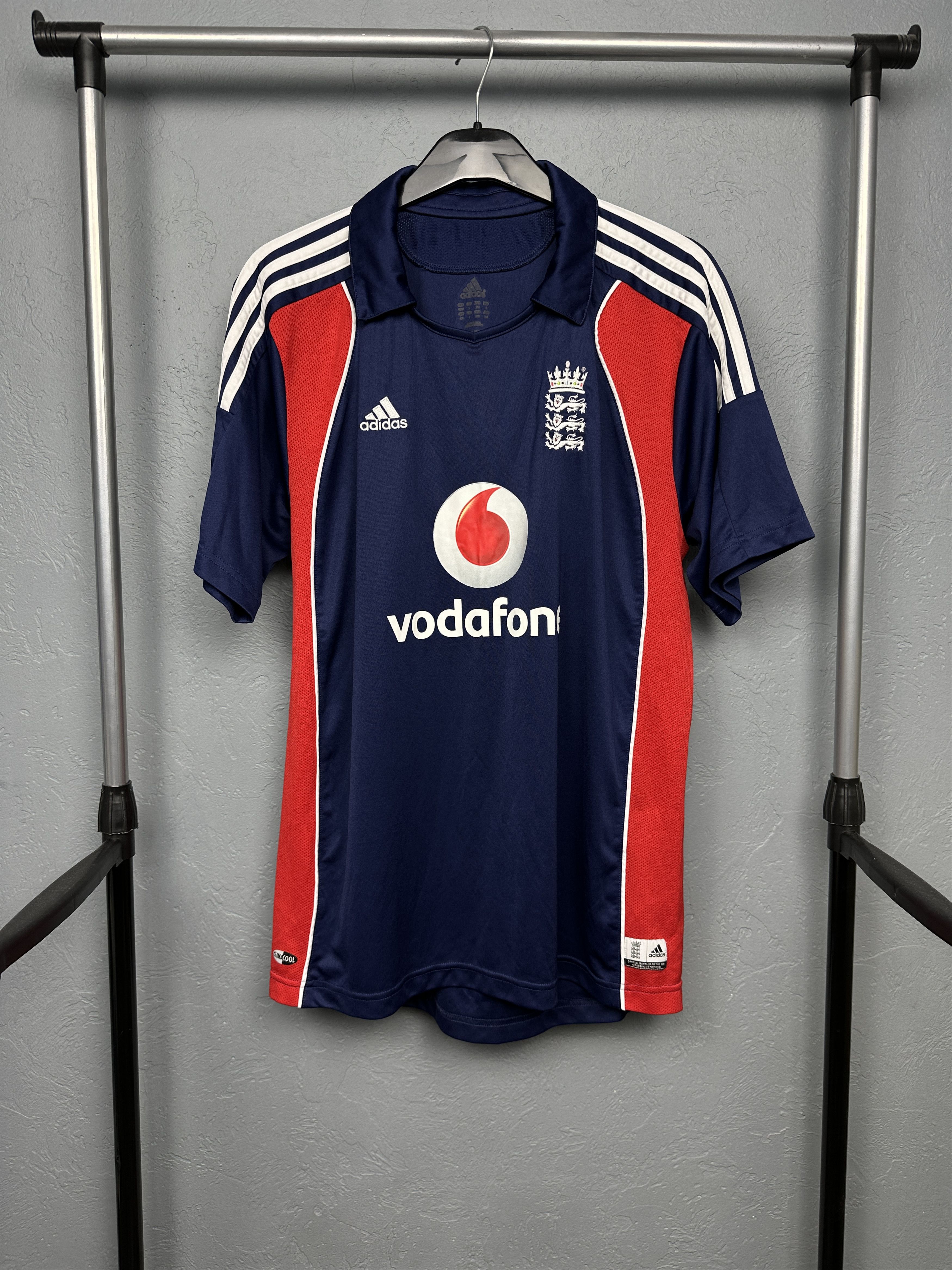 Adidas Adidas England Team Cricket Jersey Mens Shirt Vodafone Size US M / EU 48-50 / 2 - 1 Thumbnail