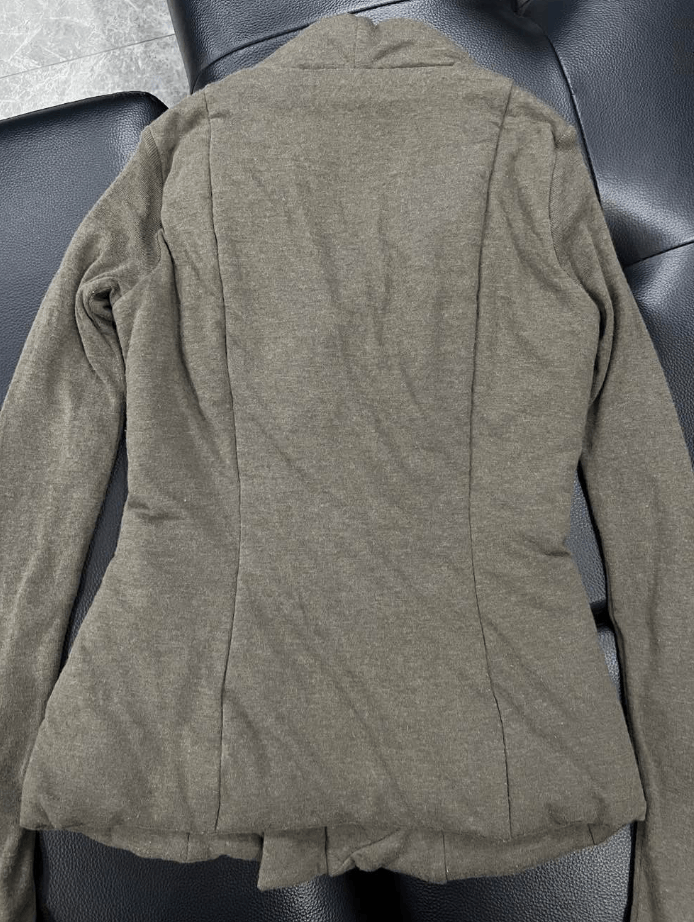 Rick Owens Rick Owens Solid Color Zipper Cotton Jacket Size US XXS / EU 40 - 9 Thumbnail