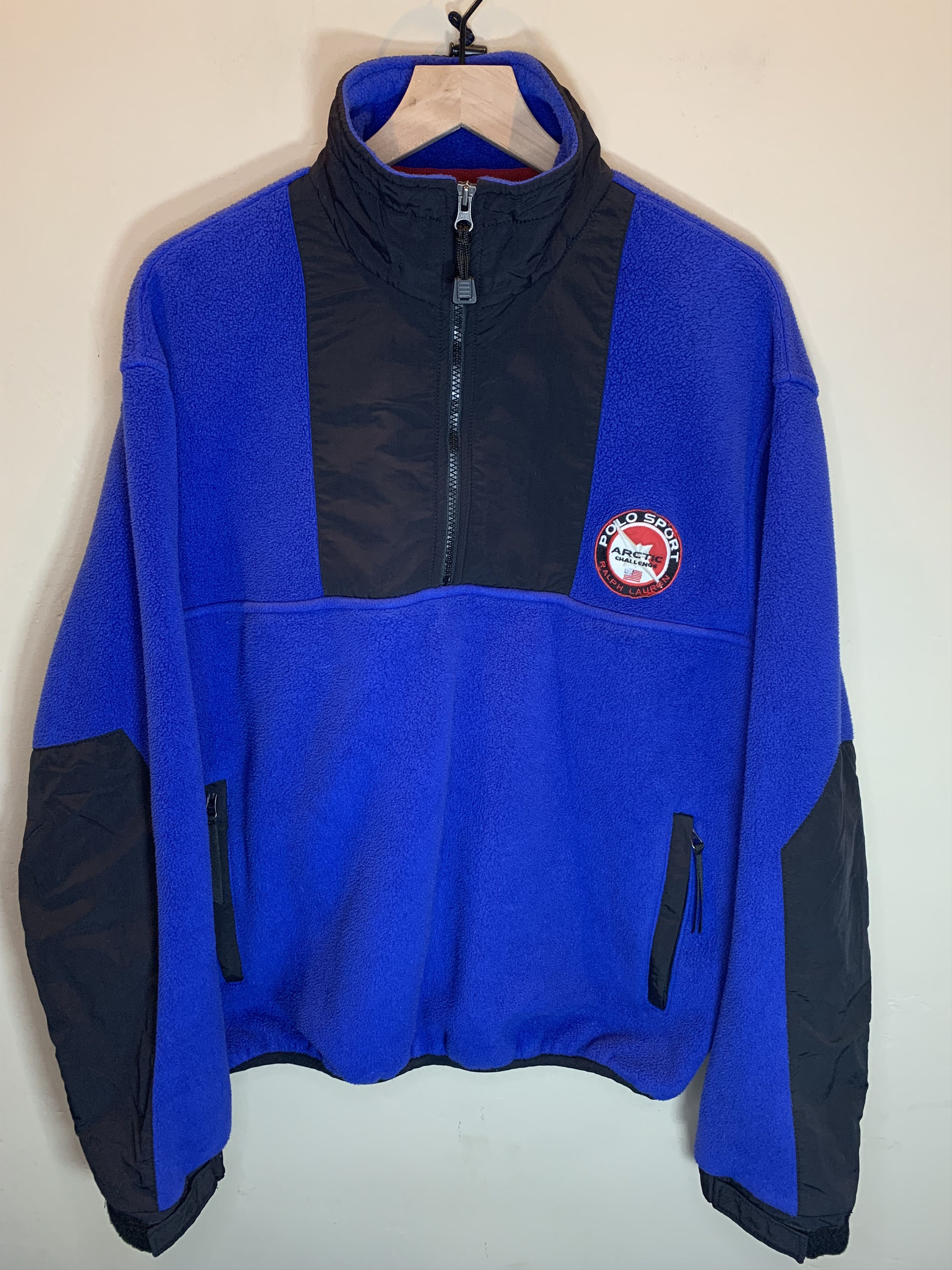 Polo Ralph Lauren *RARE* Vintage 90’s Polo Sport Ralph Lauren 3M Fleece Jacket Size US L / EU 52-54 / 3 - 1 Thumbnail
