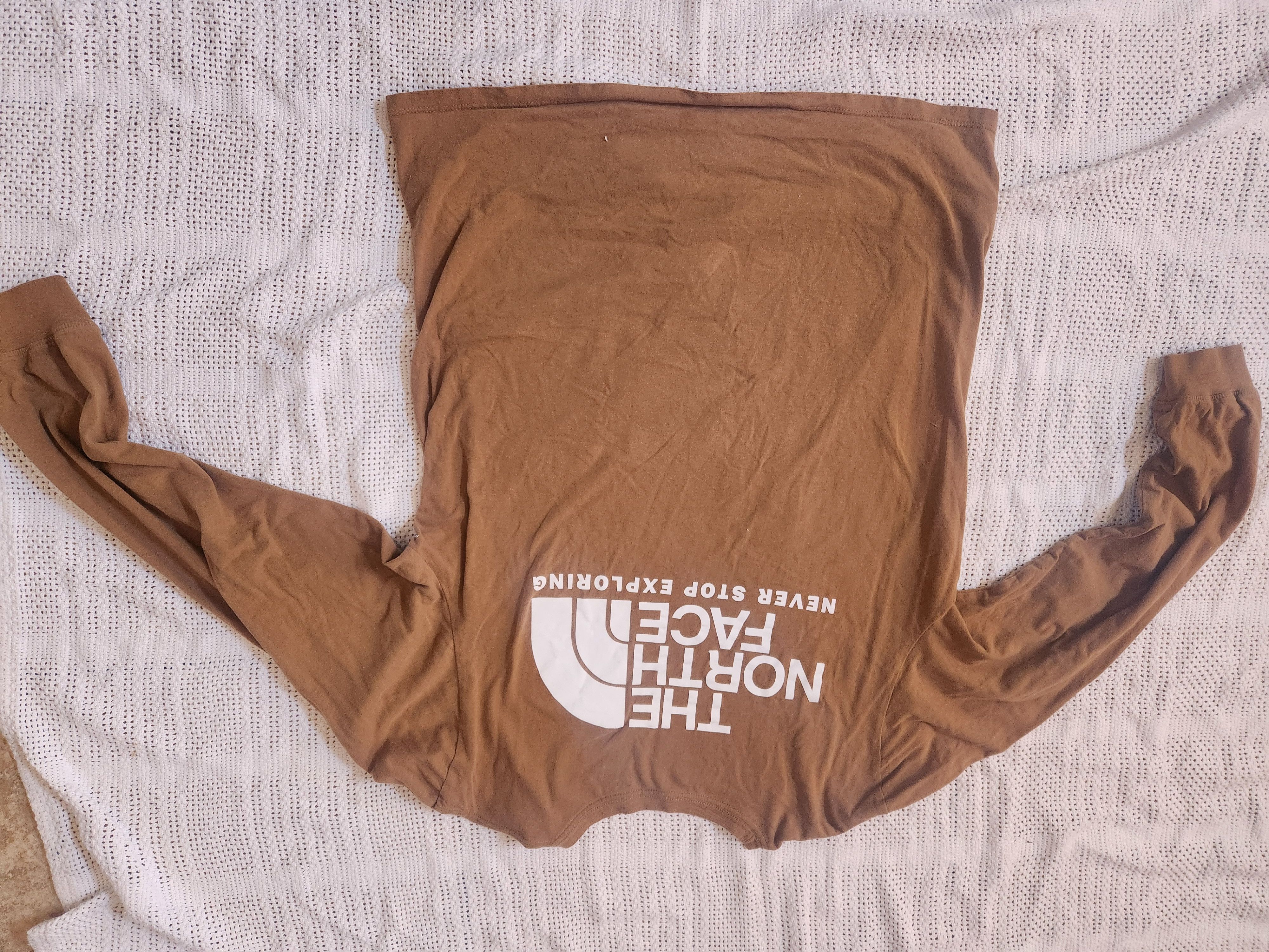 The North Face long sleeve big prints Size US L / EU 52-54 / 3 - 4 Thumbnail