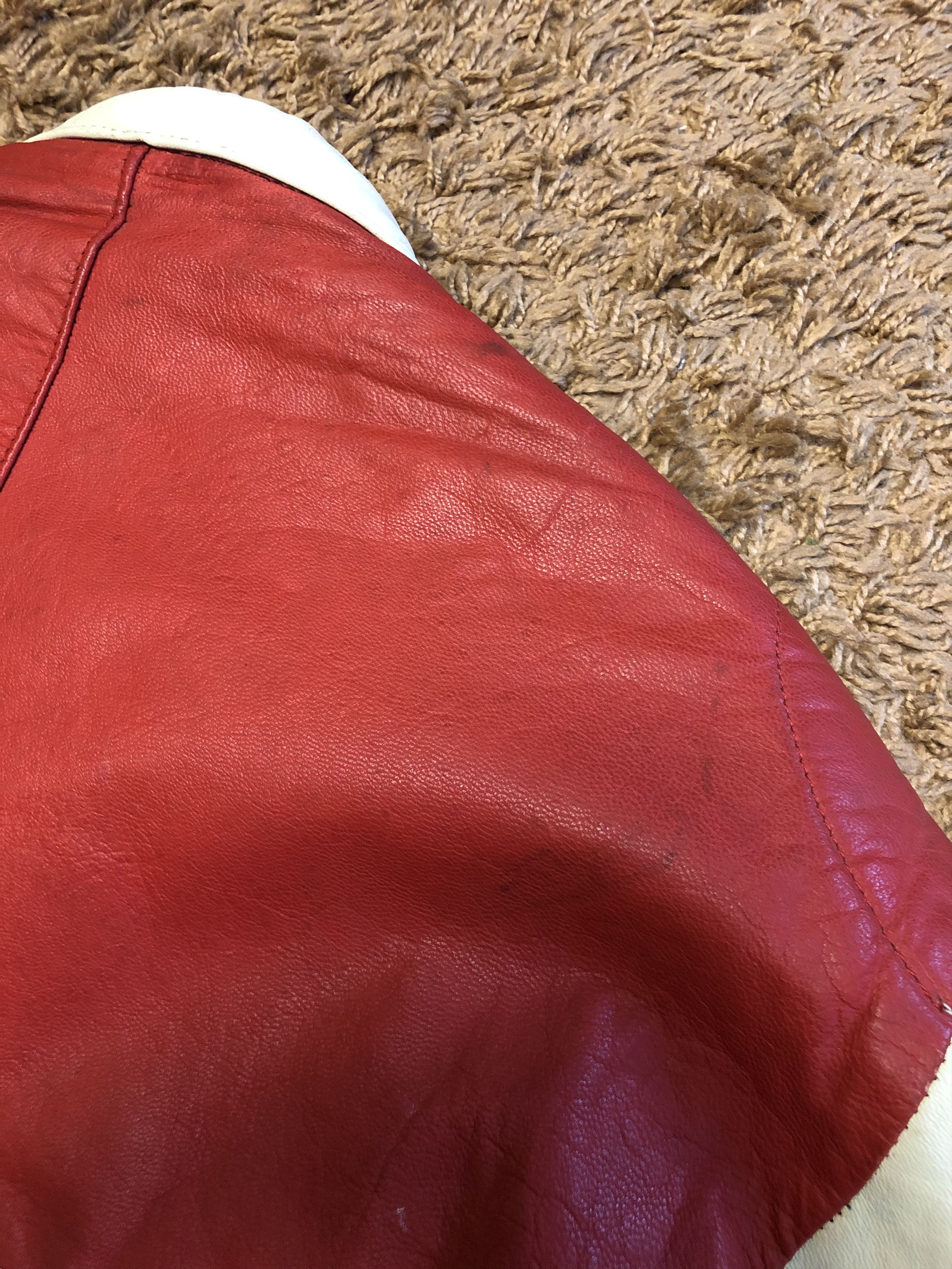 Leather × Vintage Vintage Racing Jacket Leather Size US M / EU 48-50 / 2 - 7 Thumbnail