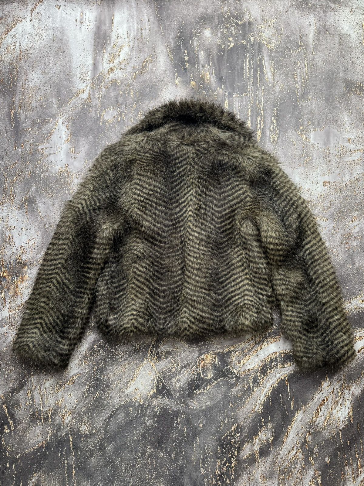Vintage Vintage Faux Fur Mini Coat Size M / US 6-8 / IT 42-44 - 7 Thumbnail