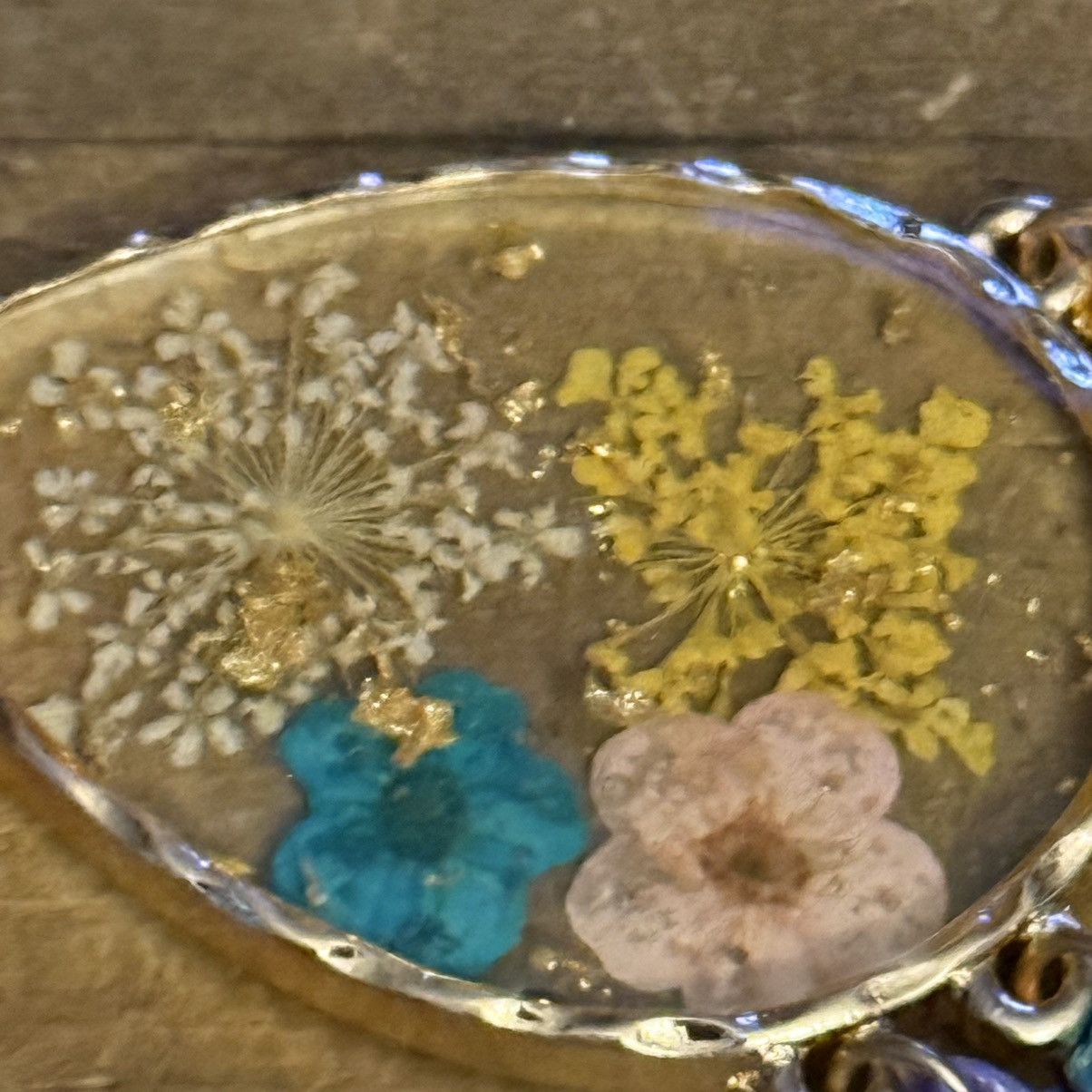 Other LuLu LaLa dried flowers glass multicolor tassel earrings Size ONE SIZE - 4 Thumbnail