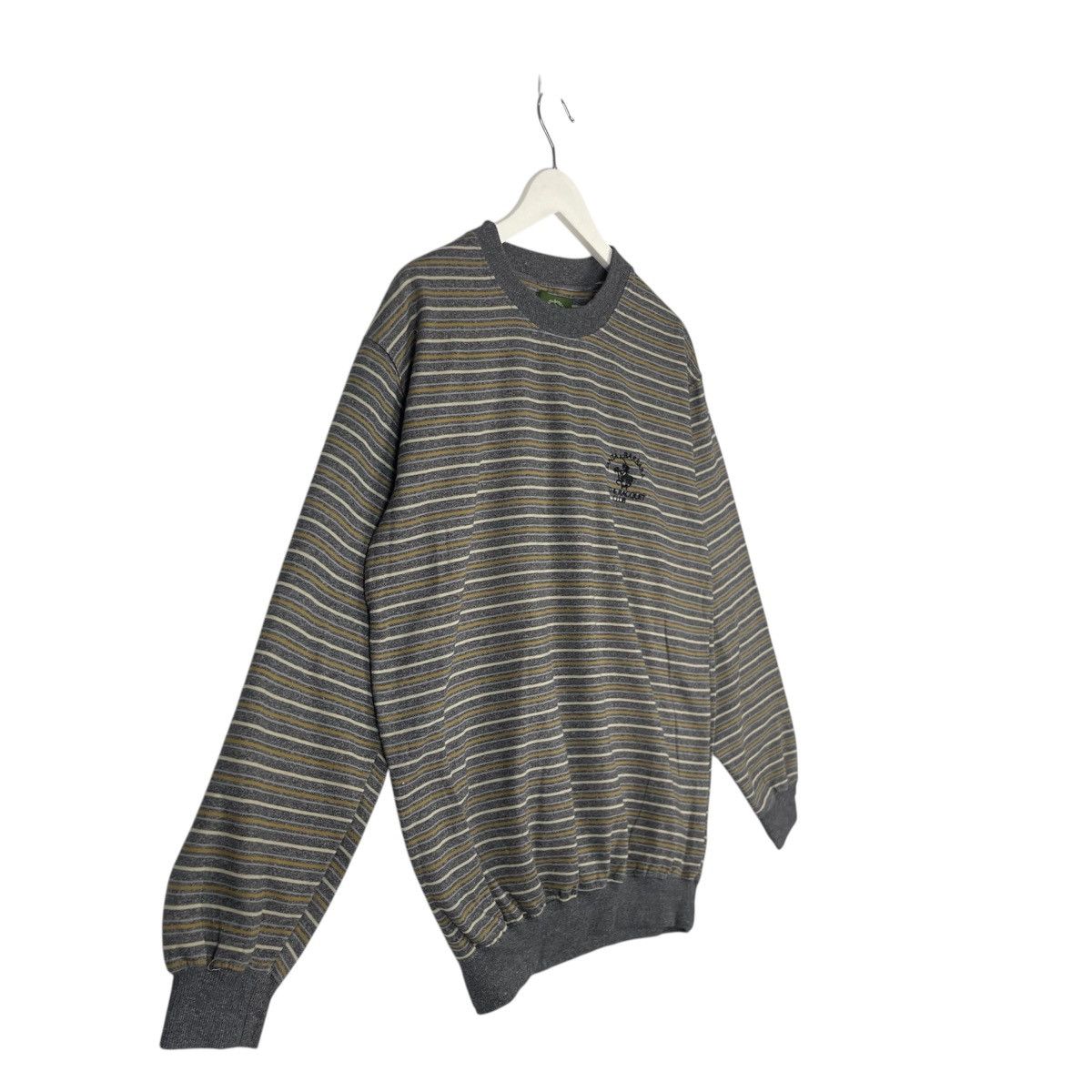Designer × Vintage Vintage Hoodie/sweater SANTA BARBARA POLO RACOUET - M gray Size US M / EU 48-50 / 2 - 3 Thumbnail