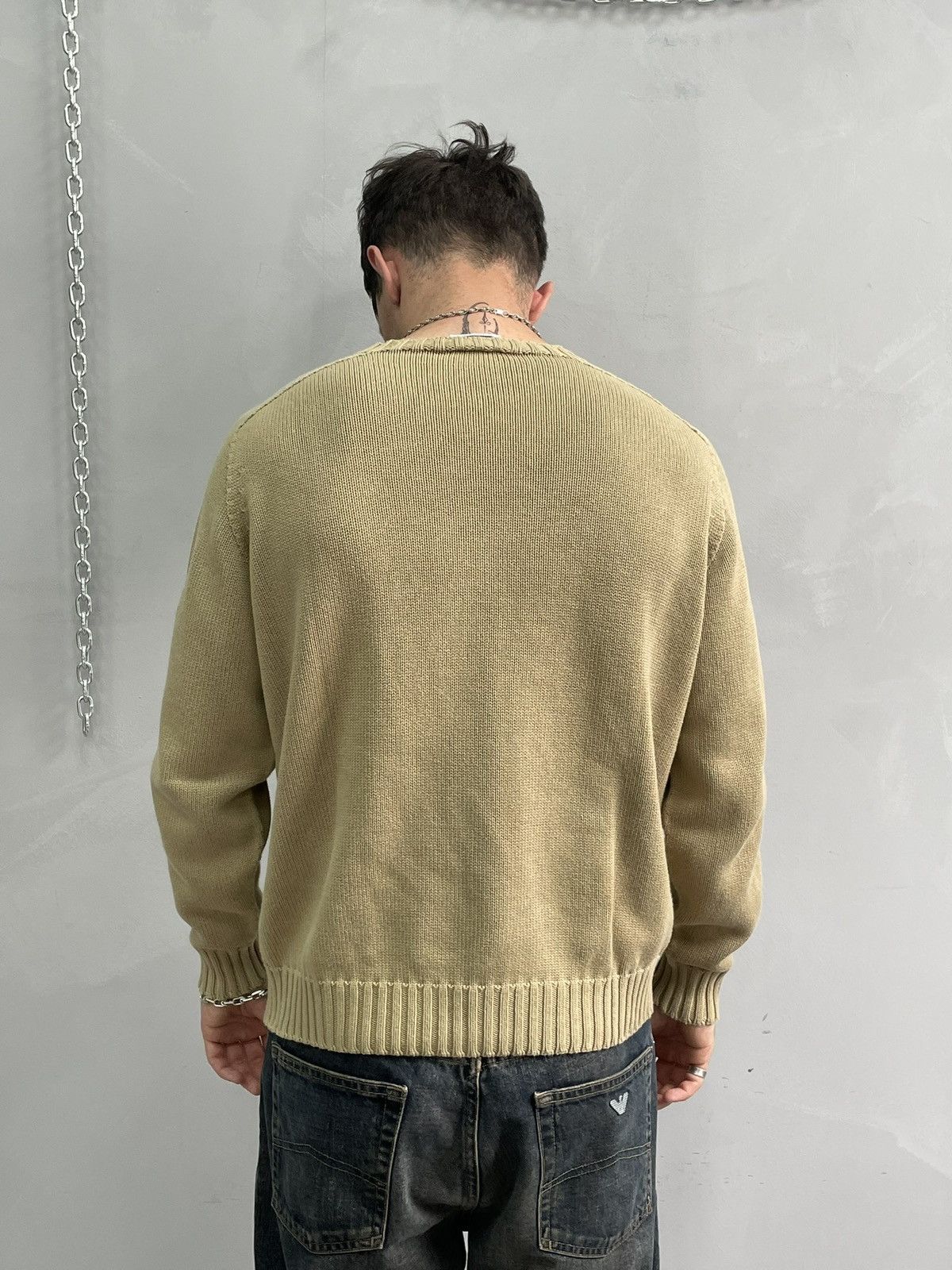 Reebok Retro reebok vinatge cotton big logo sweater Size US L / EU 52-54 / 3 - 9 Thumbnail