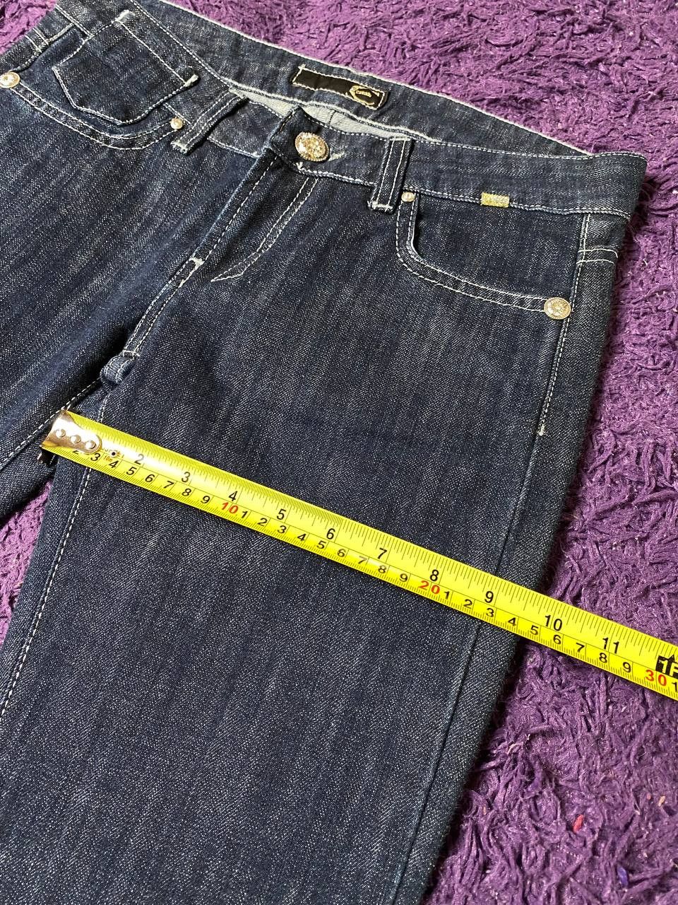 Just Cavalli Vintage jeans Just Cavalli logo Y2K streetwear Size 30" / US 8 / IT 44 - 17 Thumbnail