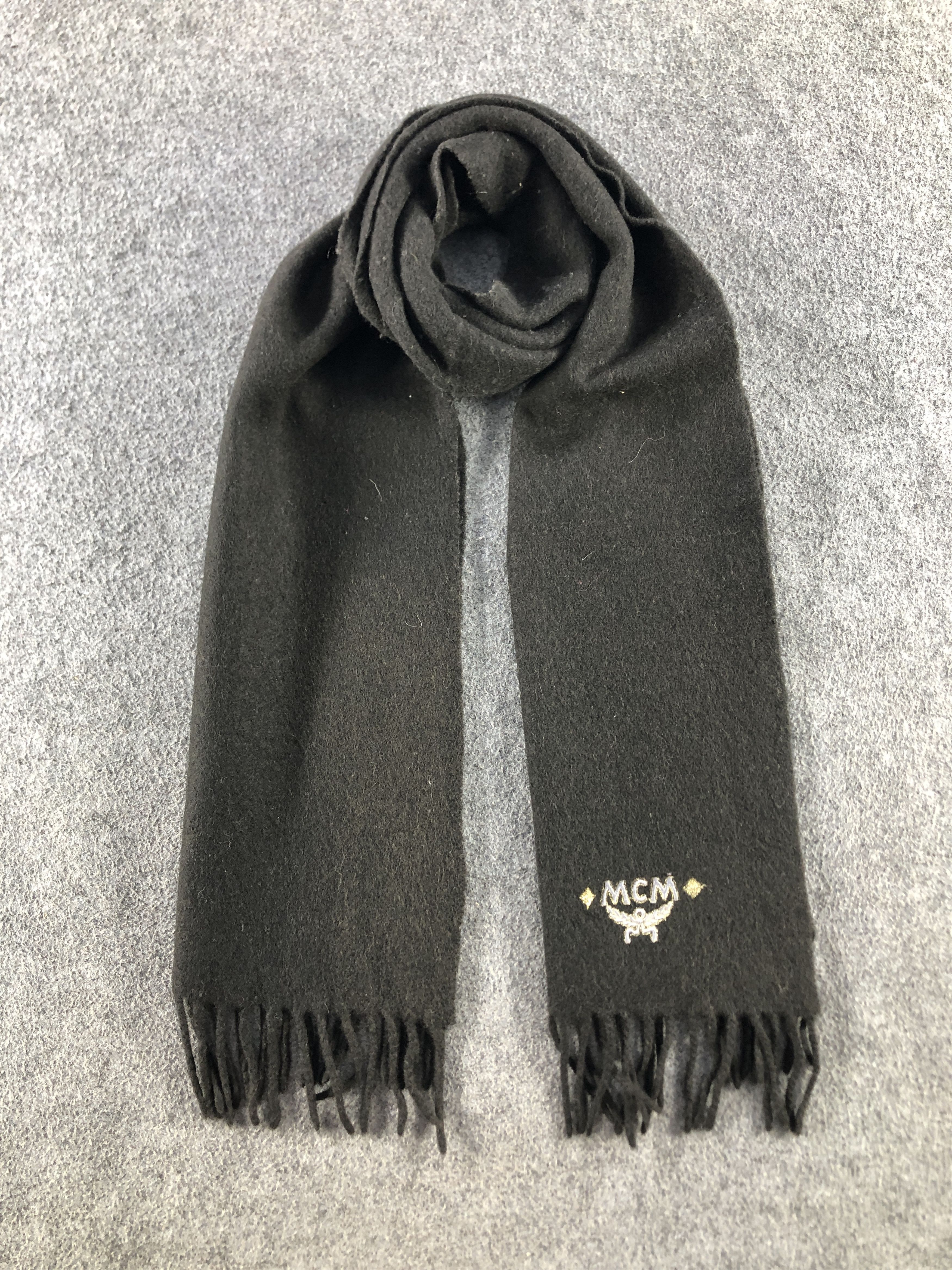 MCM MCM Wool Scarf / Muffler / Neckwear P809 Size ONE SIZE - 1 Thumbnail