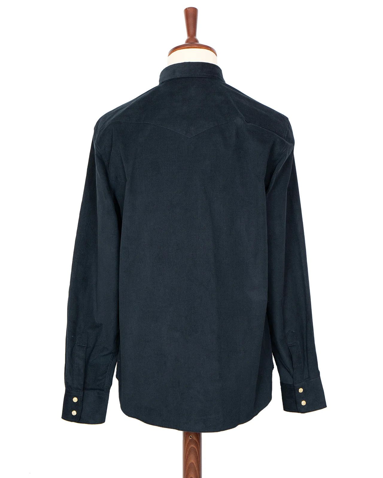 Designer × Indigofera Indigofera Sideras Corduroy Shirt - Navy Size US XXL / EU 58 / 5 - 2 Thumbnail