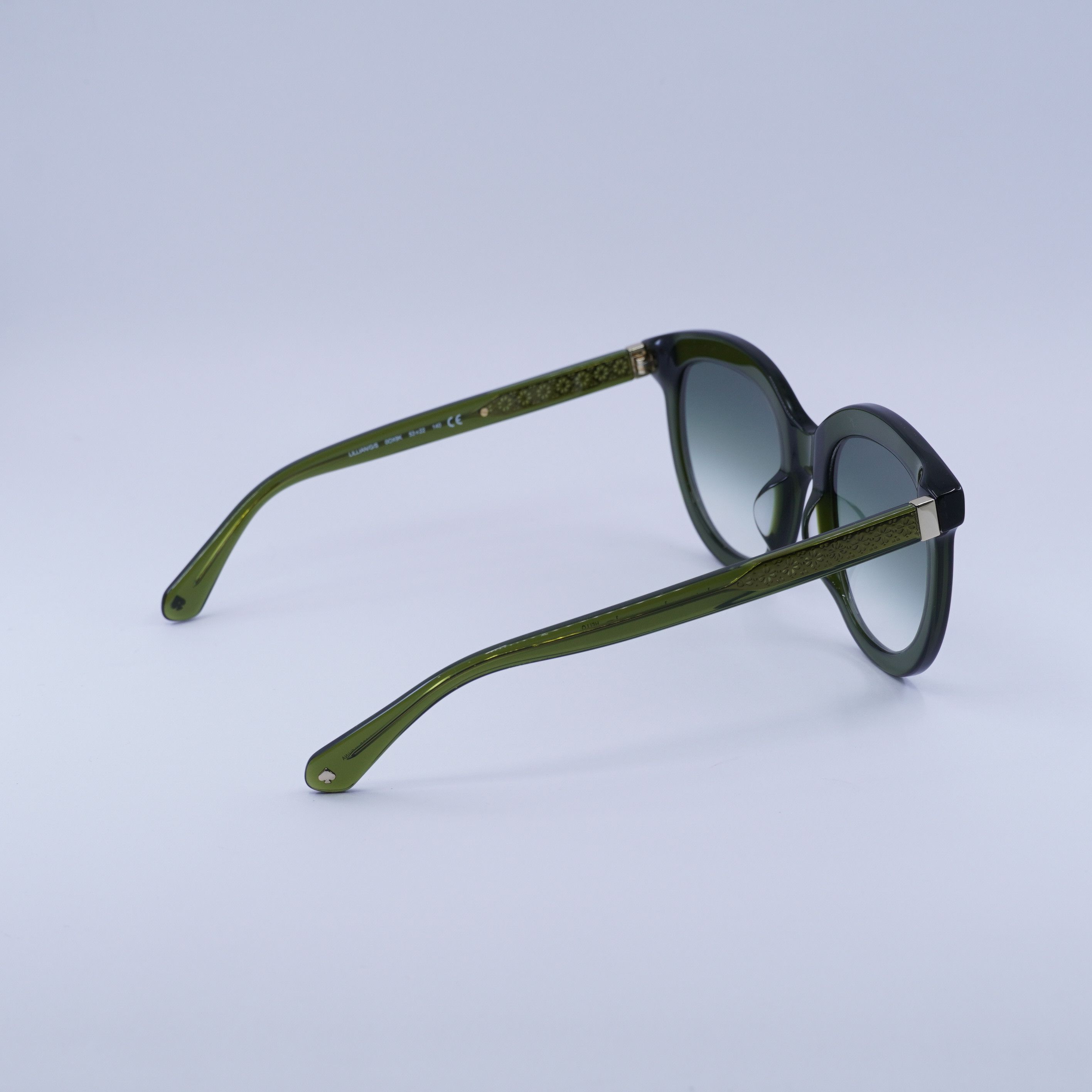 Kate Spade LILLIAN/G/S 00OX 9K Sunglasses Green Round Frame
