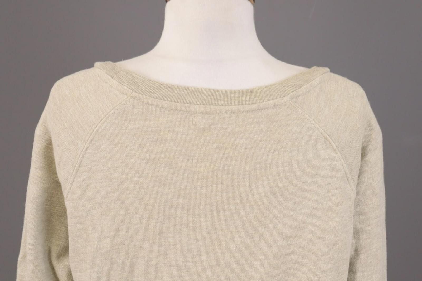 Acne Studios Acne Beige Boat Neck Jumper Sweatshirt Size S Size S / US 4 / IT 40 - 9 Thumbnail