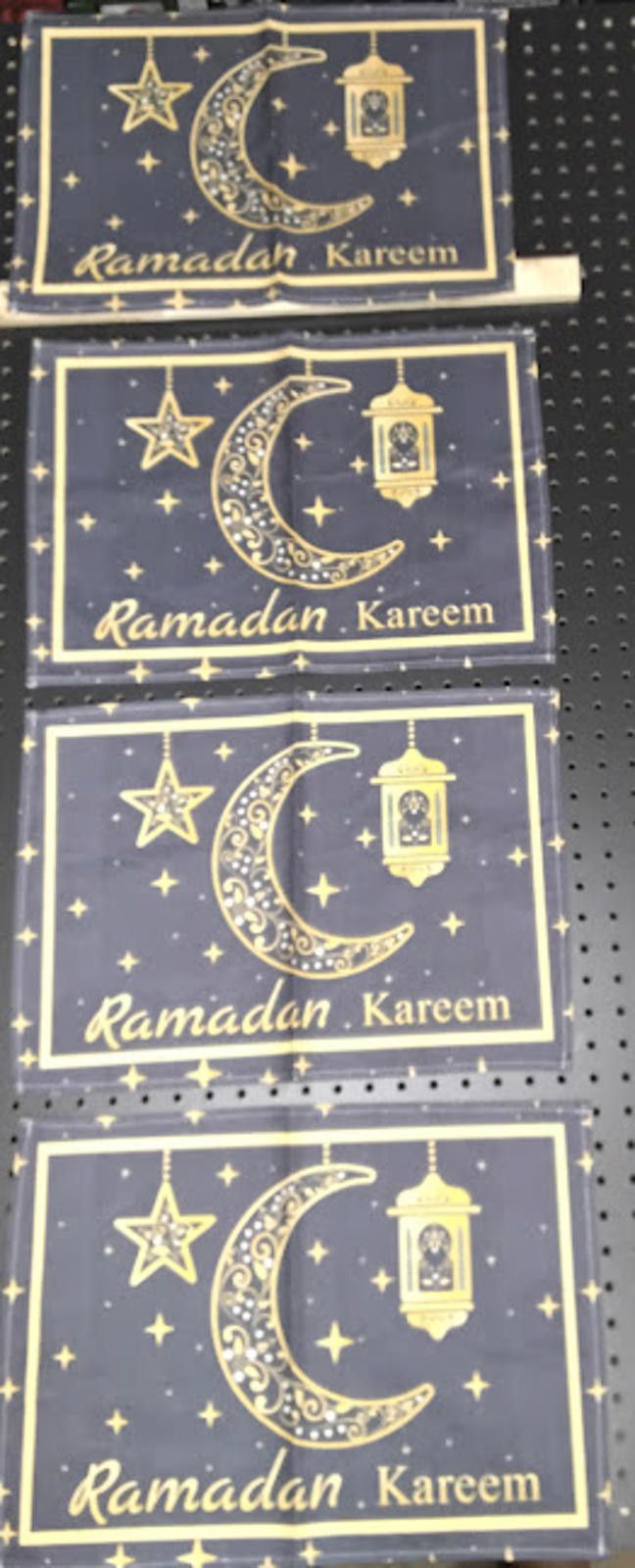 The Unbranded Brand Eid Al-Fitr Ramadan Kareem Placemats Set 12 x 18 inch Size ONE SIZE - 2 Thumbnail