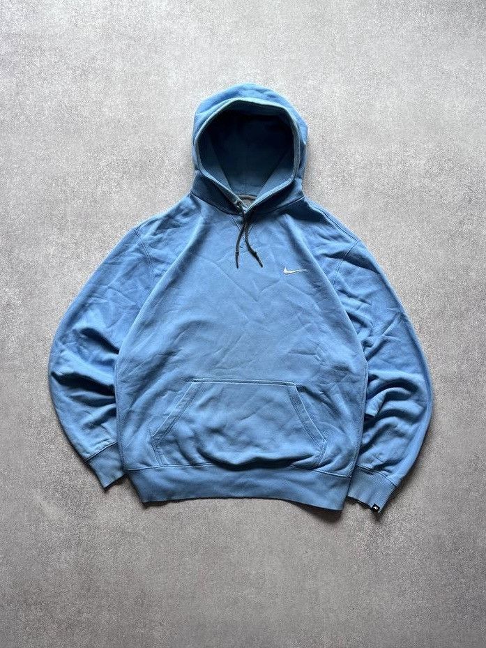 Nike Vintage Nike Swoosh Boxy Hoodie Y2K XL Size US XL / EU 56 / 4 - 1 Thumbnail