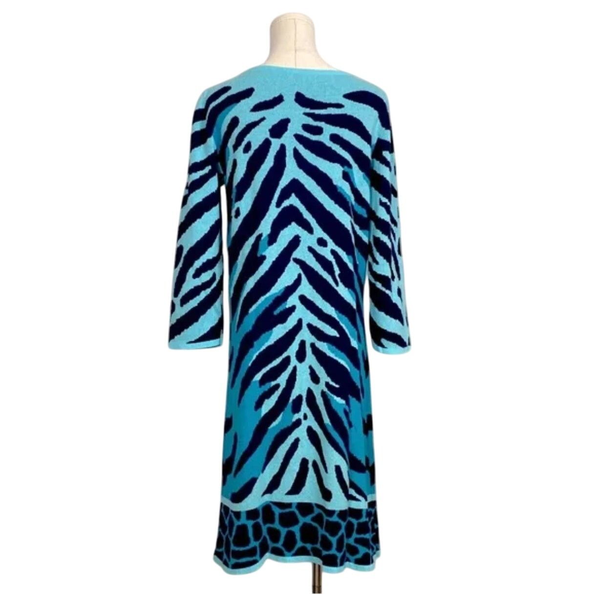 Lilly Pulitzer Lilly Pulitzer Polly Animal Print Sweater Dress Women Small Size S / US 4 / IT 40 - 3 Thumbnail