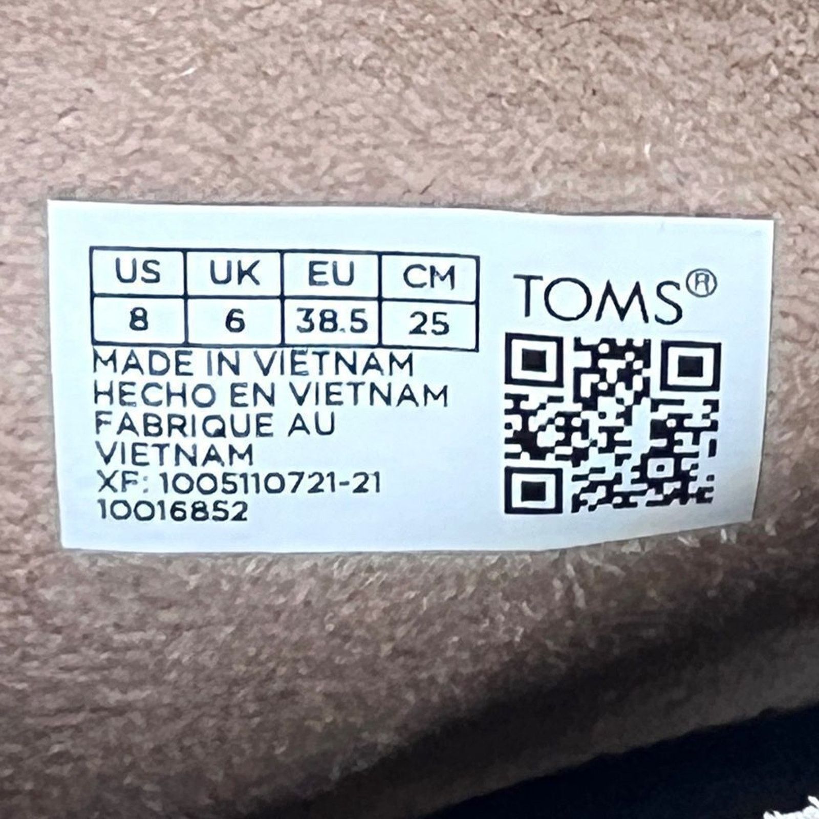 Toms Toms Hyde Suede Leather Creamy Tan Lace Up Wedge Heel Ankle Size US 8 / IT 38 - 8 Thumbnail
