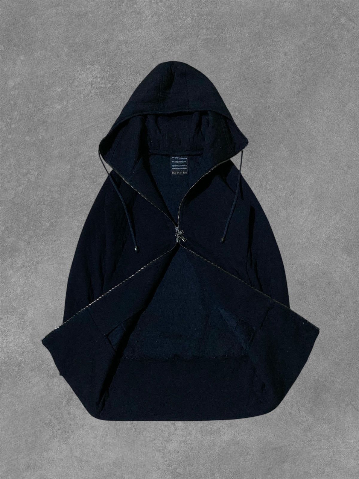 If Six Was Nine × Japanese Brand × KMRii Zip Hoodie Vtg heaven and earth ifsixwasnine style gothic Size US L / EU 52-54 / 3 - 2 Thumbnail