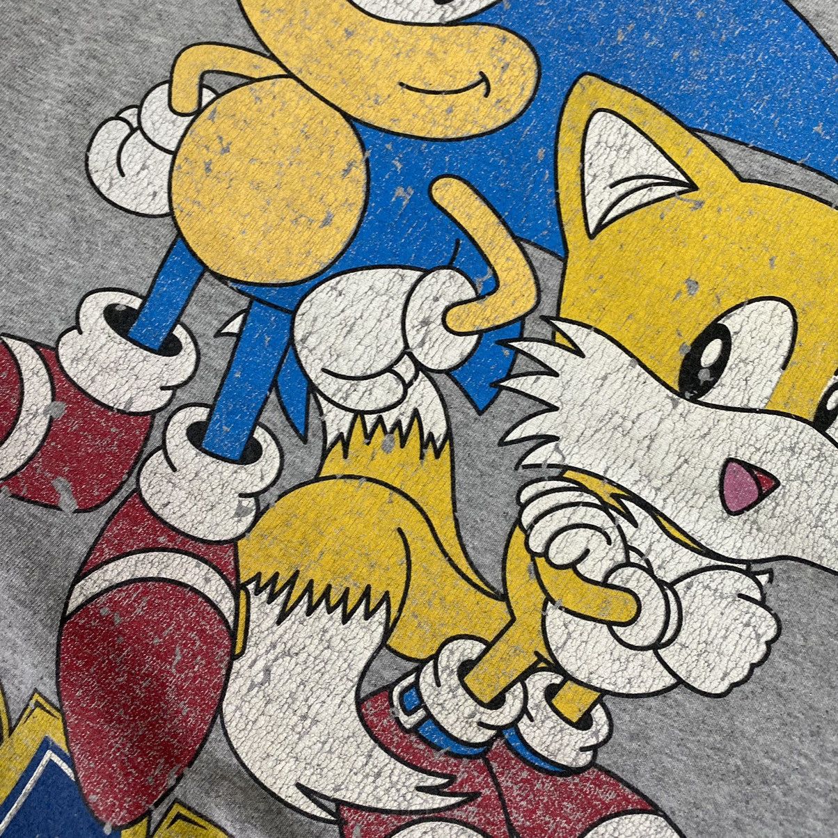 Disney Vintage Sonic The Hedgehog Big Graphic logo cartoon tee Size US S / EU 44-46 / 1 - 6 Thumbnail