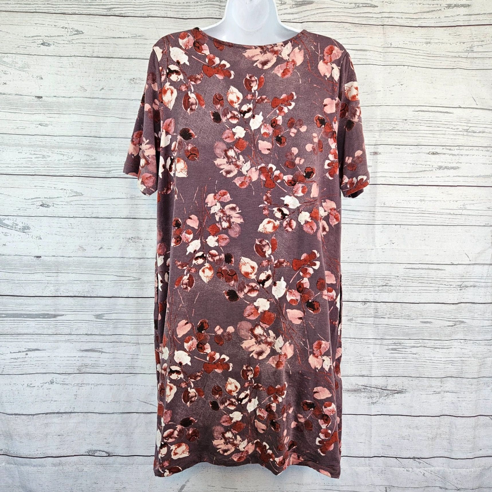 J. Jill Pure Jill Womens Affinity French Terry Dress Shirt? Size L / US 10 / IT 46 - 3 Thumbnail