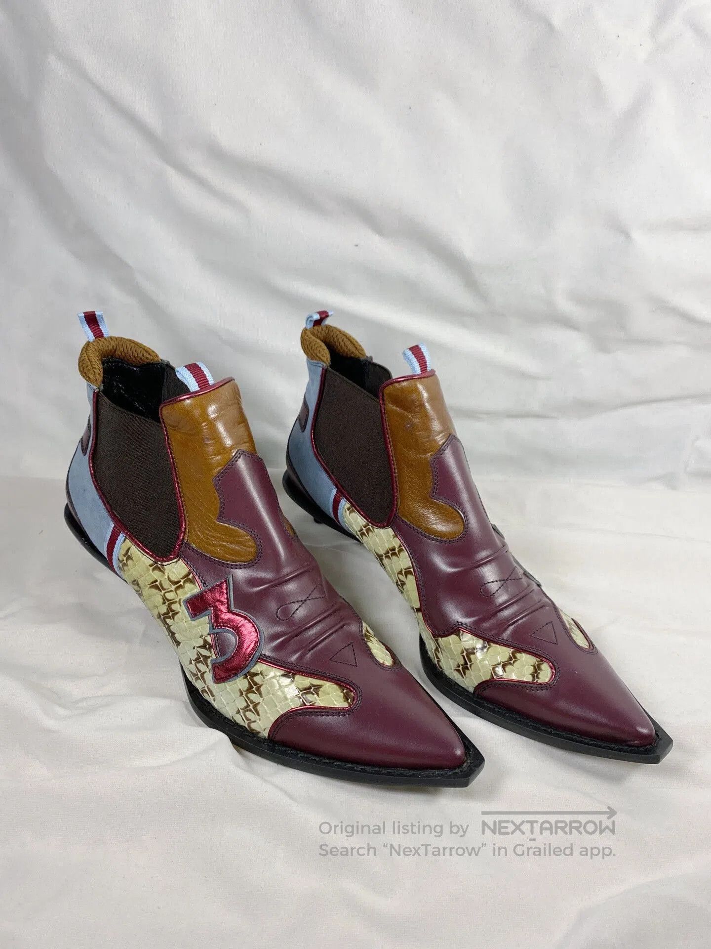 Miu Miu Miu Miu Kitten Heel Short Boots. Size US 6.5 / IT 36.5 - 1 Thumbnail