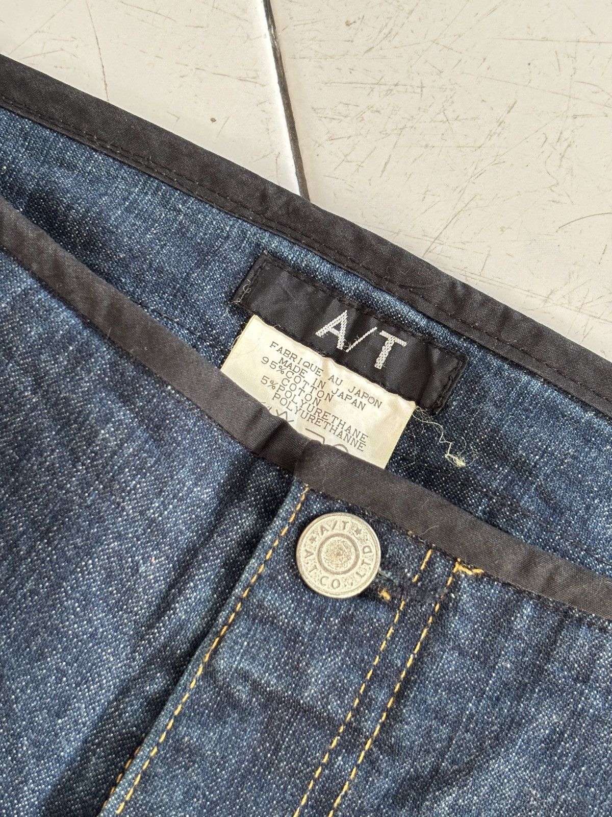 Masaki Matsushima 🔥Archival Denim A/T (Atsuro Tayama) Star Riveted Size 28" / US 6 / IT 42 - 3 Thumbnail