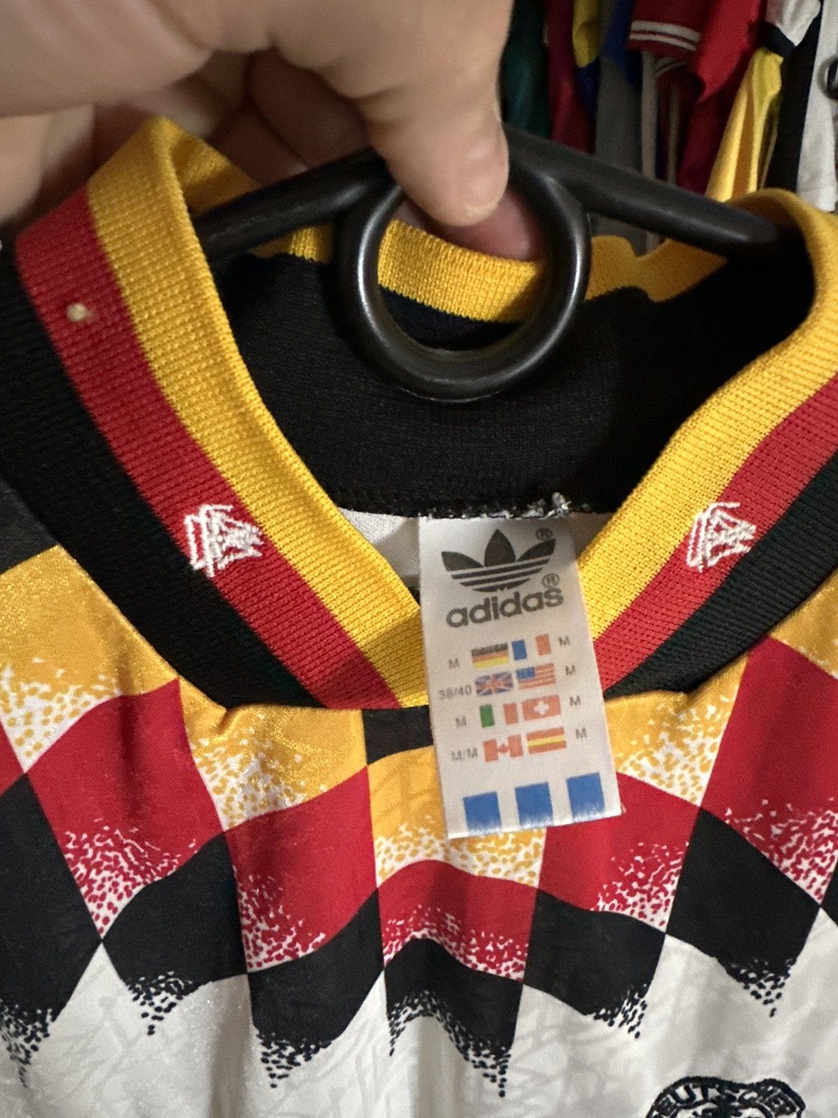 Adidas × Vintage Vintage soccer jersey Germany Adidas Deutschland Size M Size US M / EU 48-50 / 2 - 6 Thumbnail