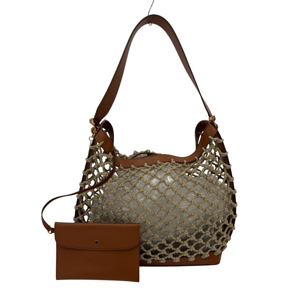 Stella McCartney Stella Mccartney Stella McCartney Eco Knotted Mesh Tote Bag Textile Tote Bag DUTY FREE for USA Size ONE SIZE - 1 Thumbnail