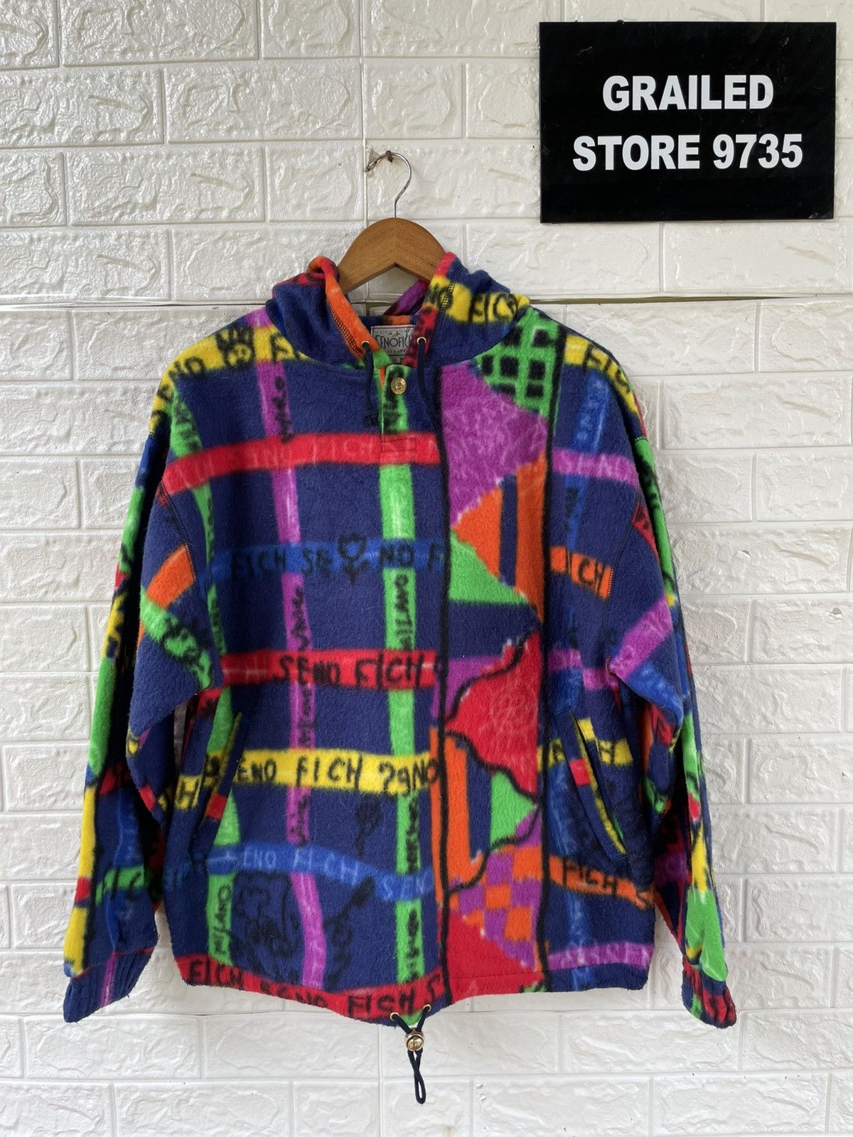 Japanese Brand × Vintage Vintage Senofich Streetwear Hoodie Size US M / EU 48-50 / 2 - 1 Thumbnail