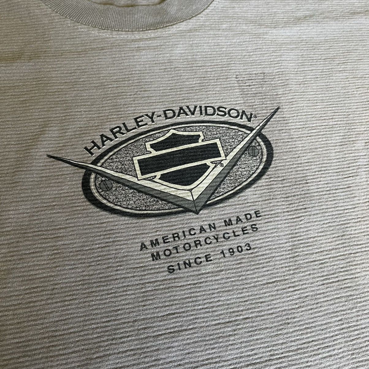 Harley Davidson × Vintage Vintage 1990s Harley Davidson Carolina Coast Motorcycles Tee Size US L / EU 52-54 / 3 - 4 Thumbnail