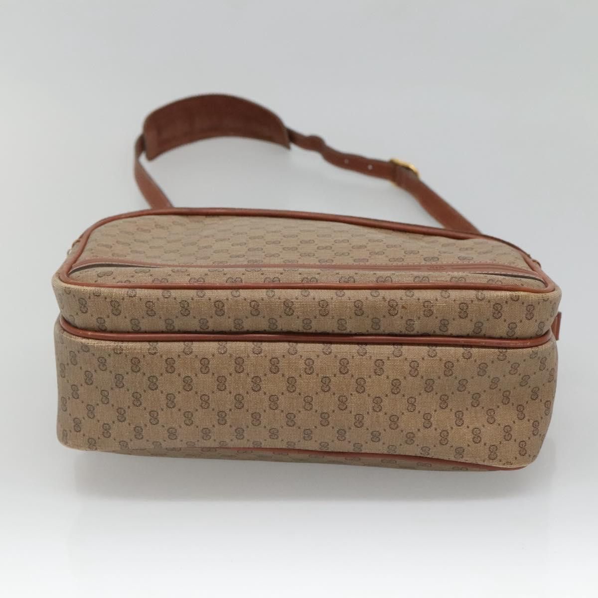 Gucci GUCCI Micro GG Supreme Shoulder Bag Pvc Beige Gold 001 115 Size ONE SIZE - 9 Thumbnail