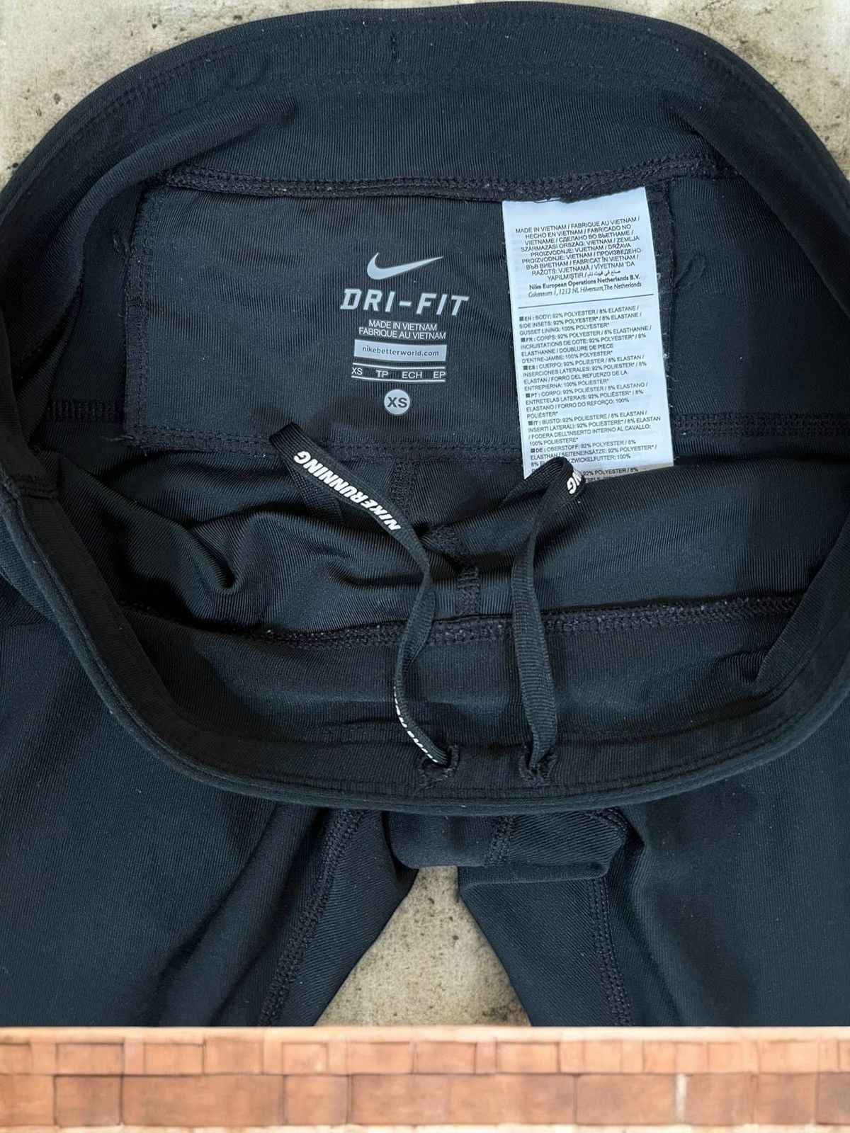 Nike Nike Running Dri-Fit black leggins size XS Size 24" / US 00 / IT 34 - 5 Thumbnail