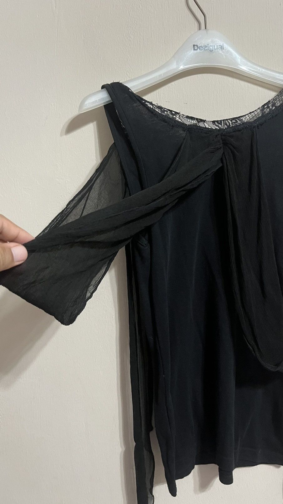 gomme Vintage Gomme Yohji Yamamoto Tank top with silk wings Size S / US 4 / IT 40 - 9 Thumbnail