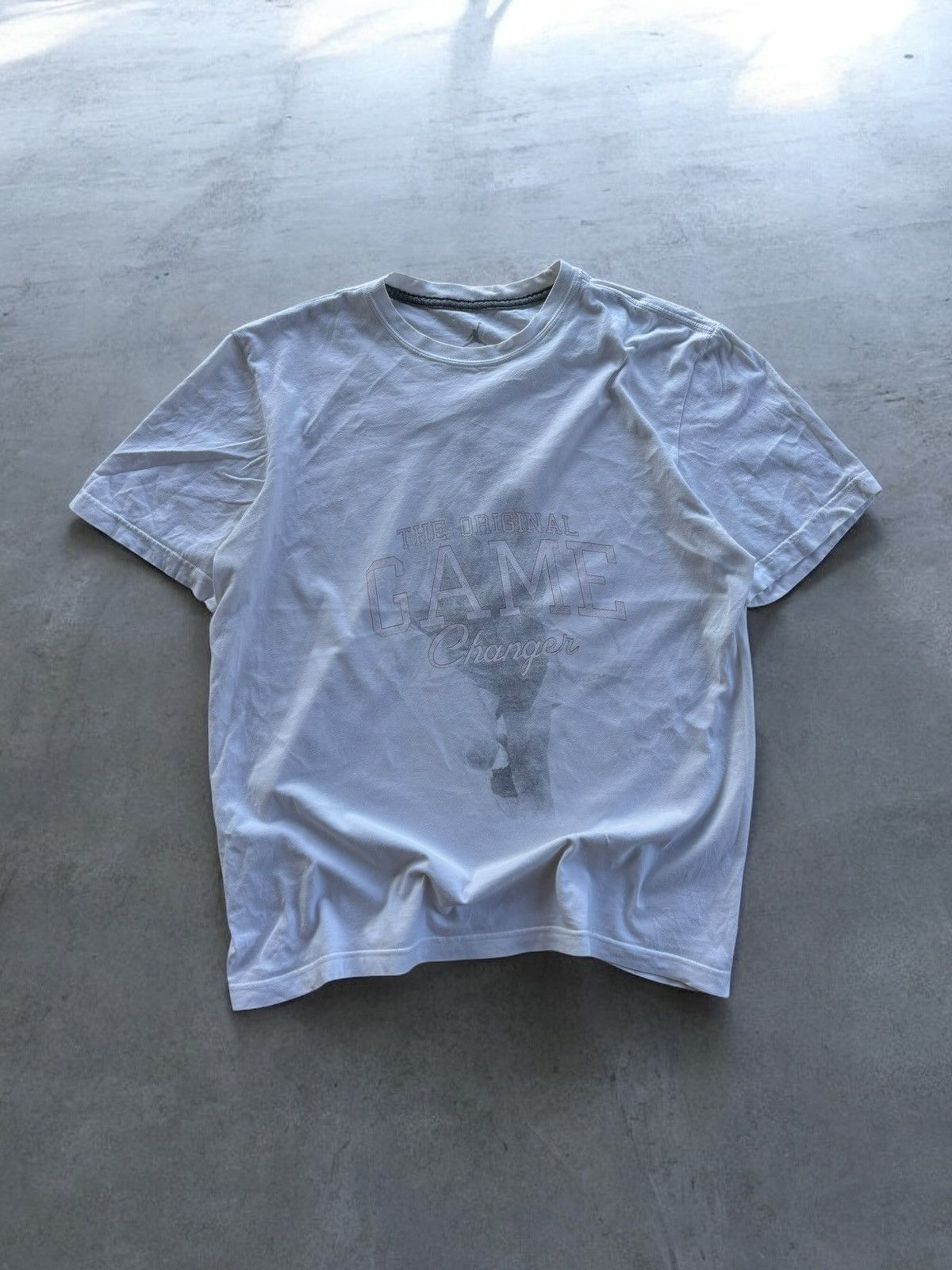 Jordan Brand × Nike × Vintage 🔥Vintage Air Jordan Tee basketball shirt 🔥 Size US M / EU 48-50 / 2 - 1 Thumbnail