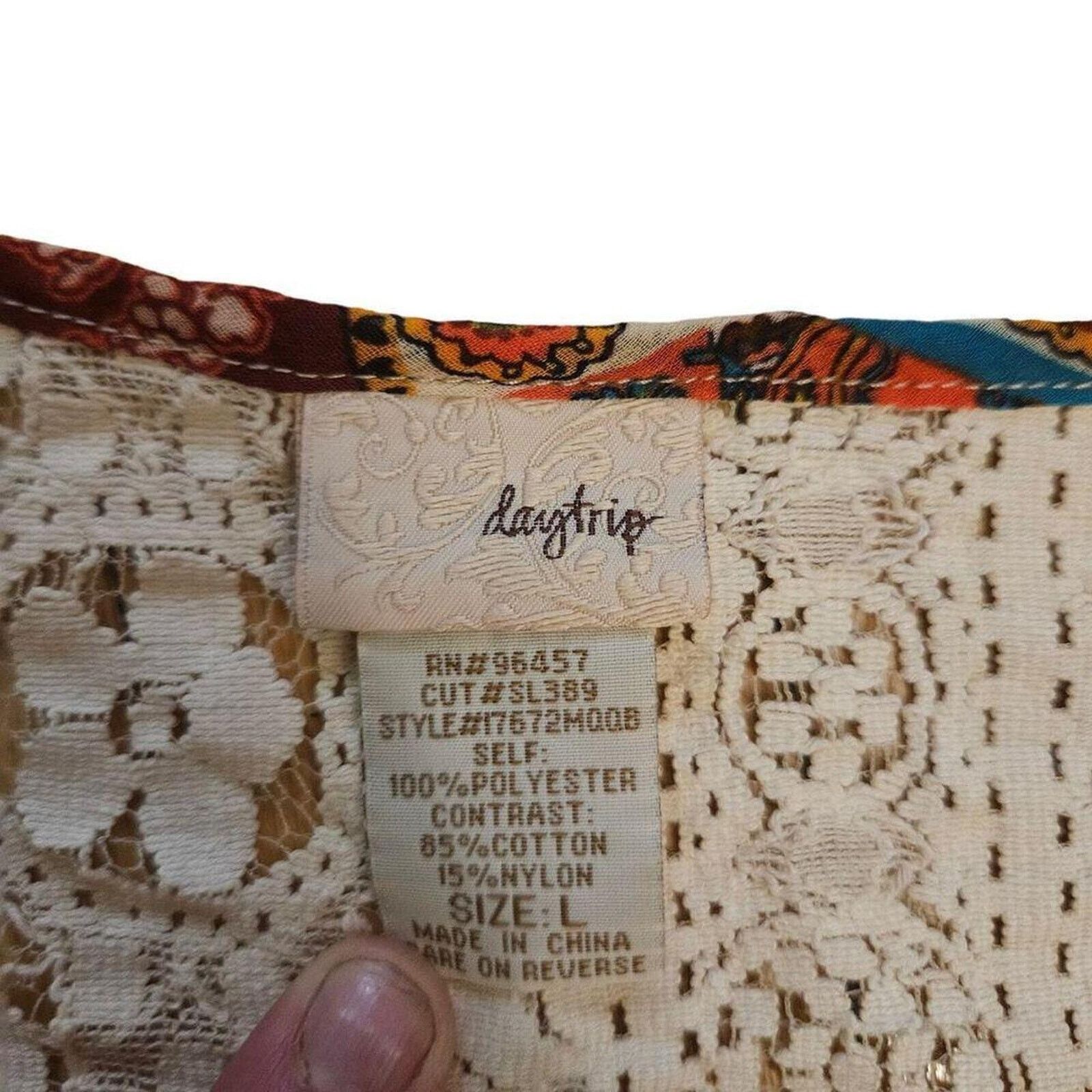 The Unbranded Brand Day trip babydoll boho Size L / US 10 / IT 46 - 3 Thumbnail