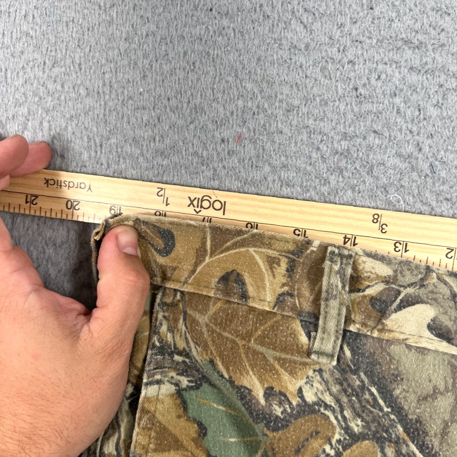 Vintage VINTAGE Ranger Men’s Cargo Pants Large Camouflage 90s USA Made Adjustable Waist Workwear Size US 33 - 5 Thumbnail