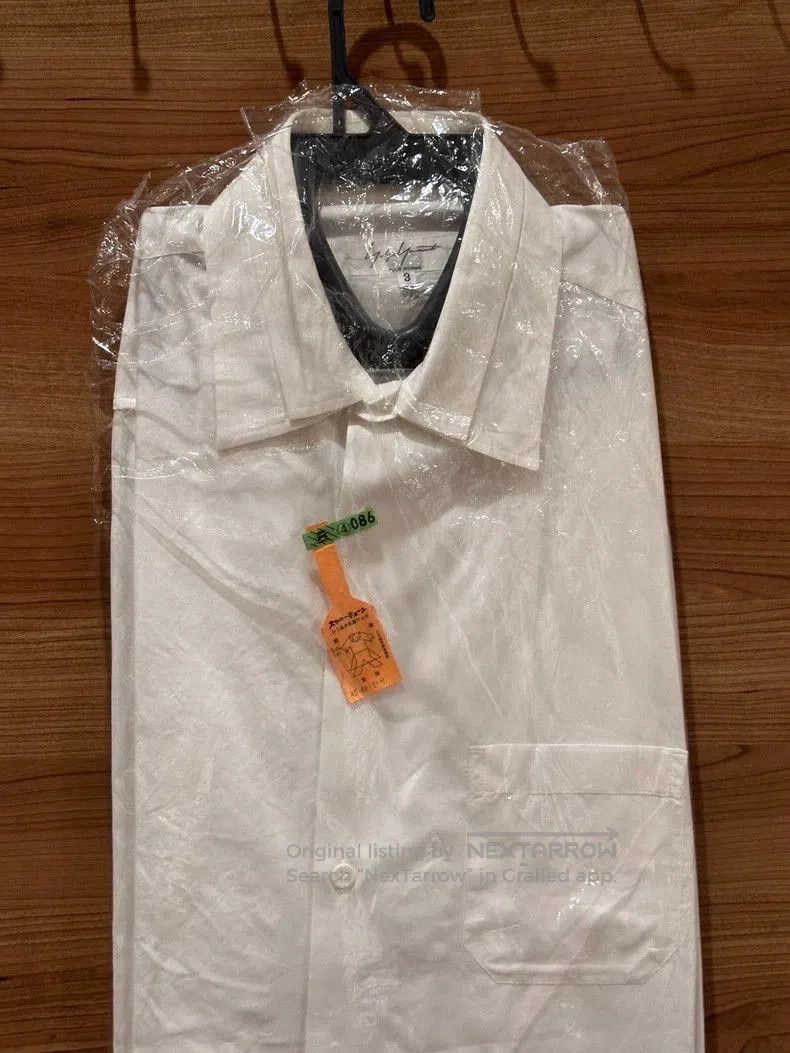 Yohji Yamamoto Yohji Yamamoto Double Collar Shirt. Size US M / EU 48-50 / 2 - 2 Thumbnail